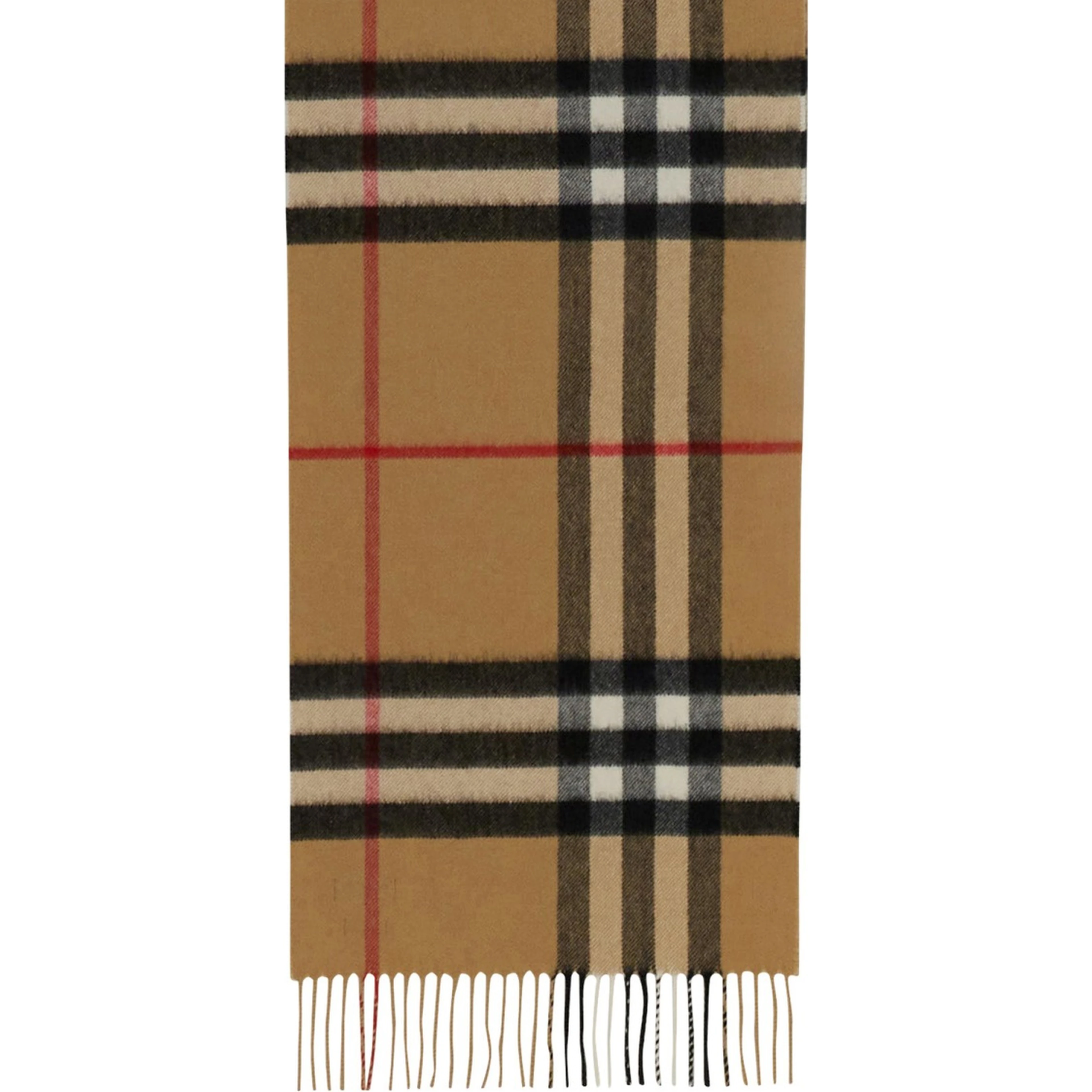 CASHMERE CHECK SCARF