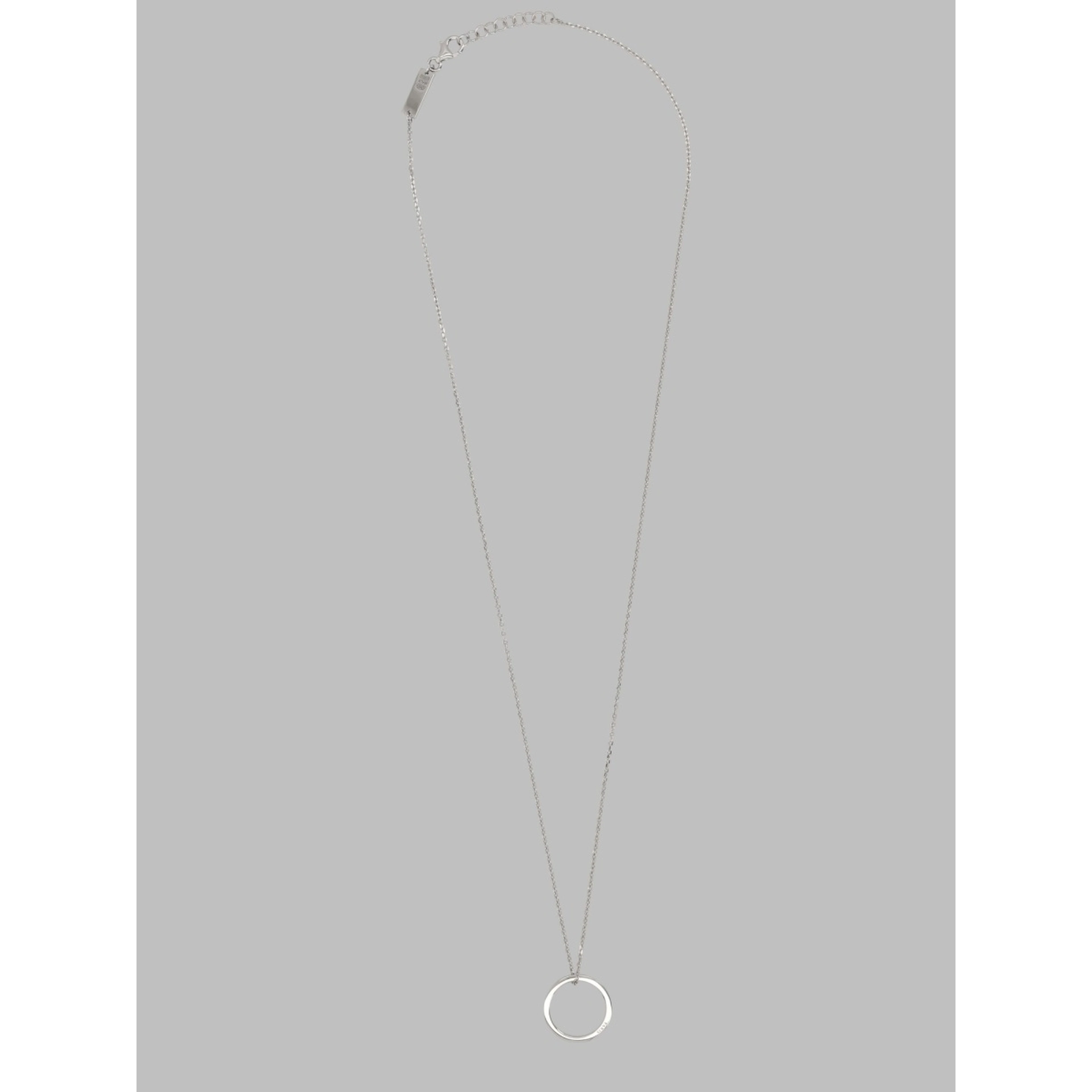 NECKLACE WITH RING PENDANT