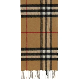 CASHMERE CHECK SCARF