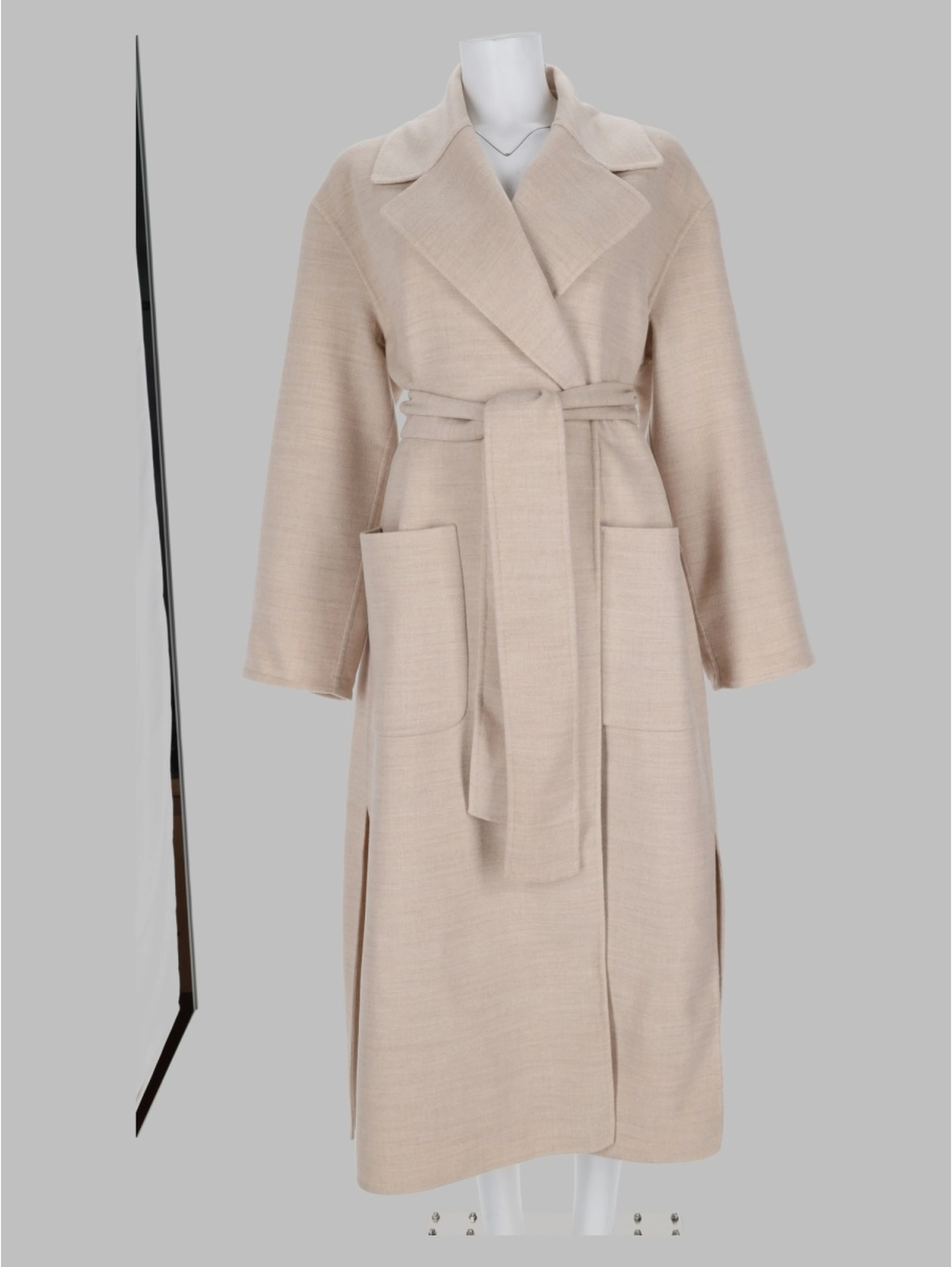 Cappotto in Lana con Cintura