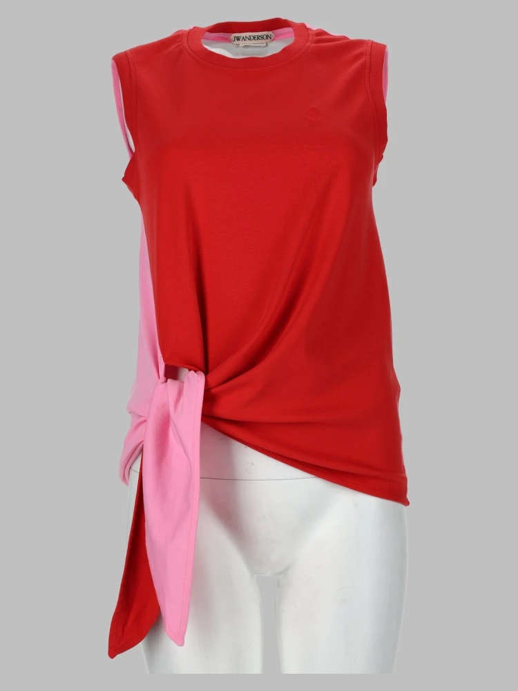 tank top con nodo
