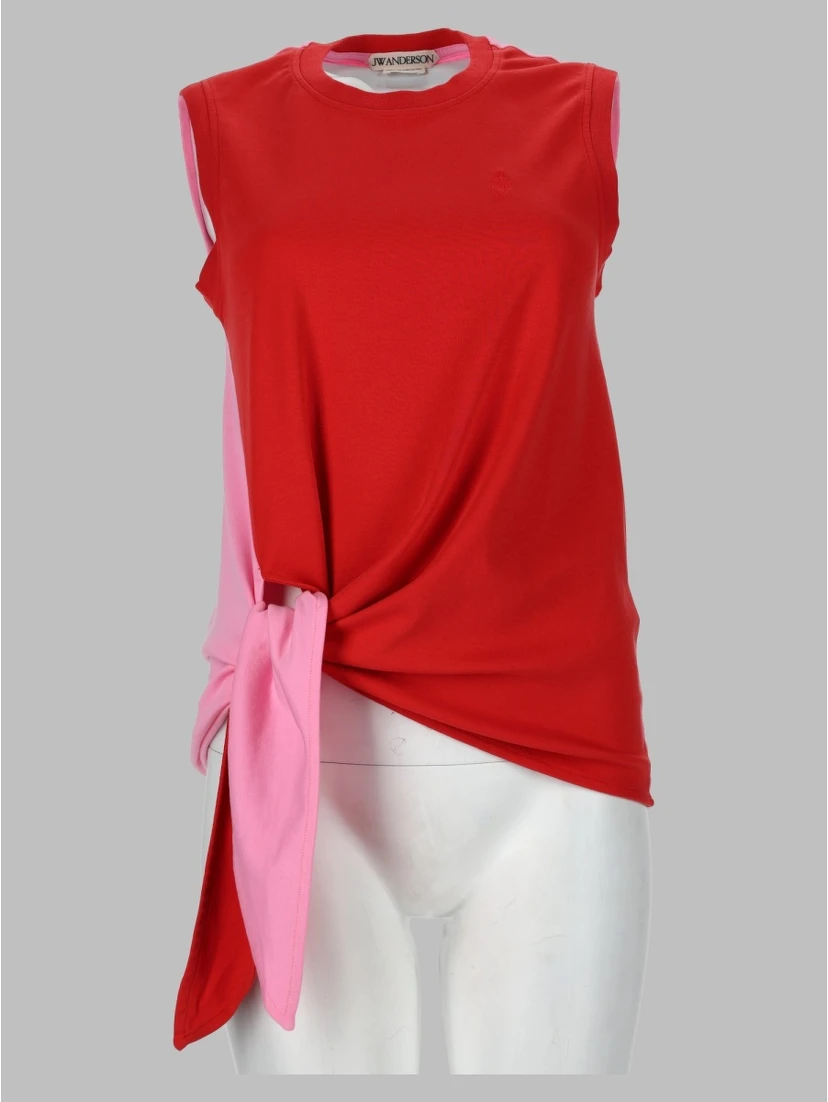 tank top con nodo