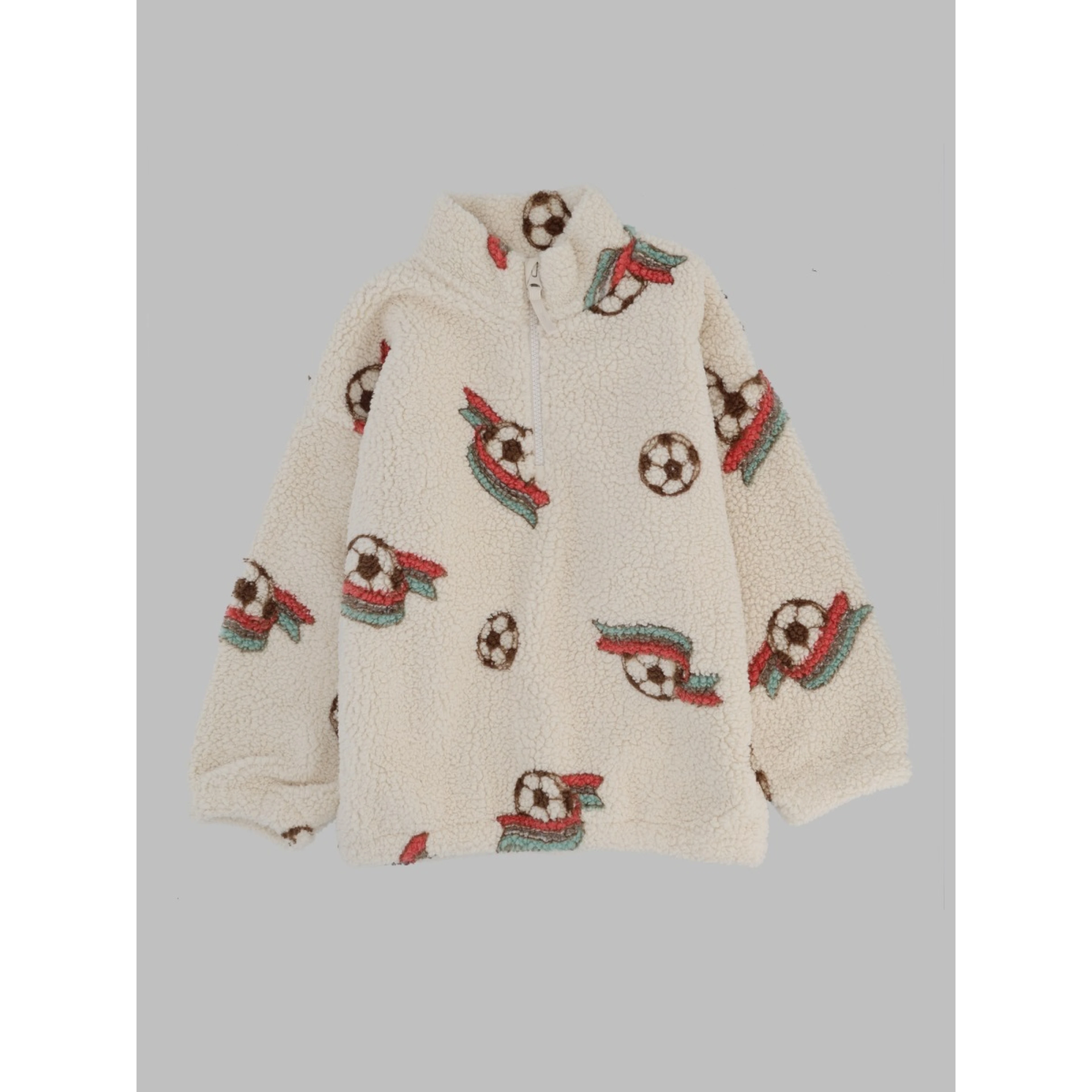 jody teddy half zip grs