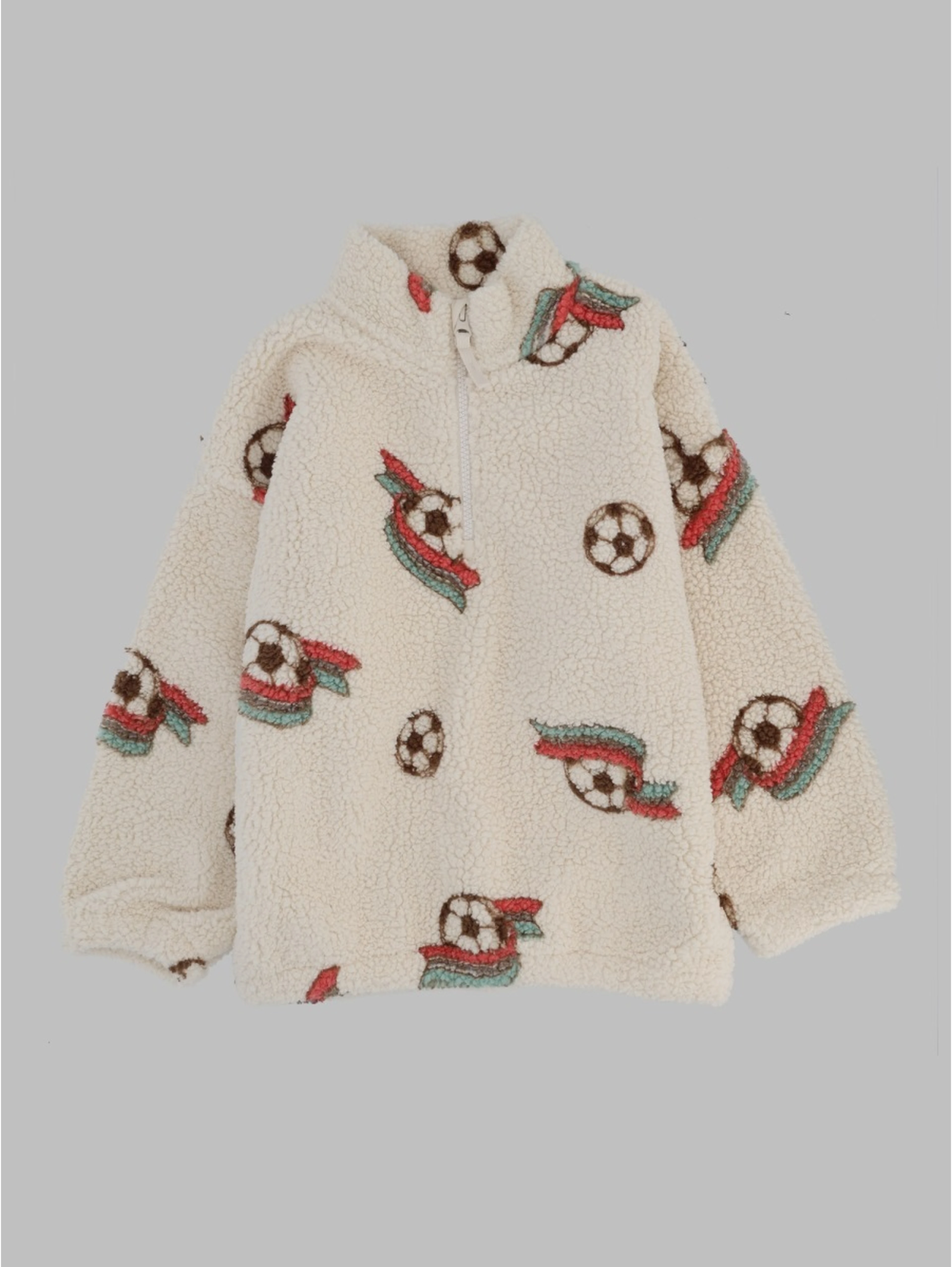 jody teddy half zip grs