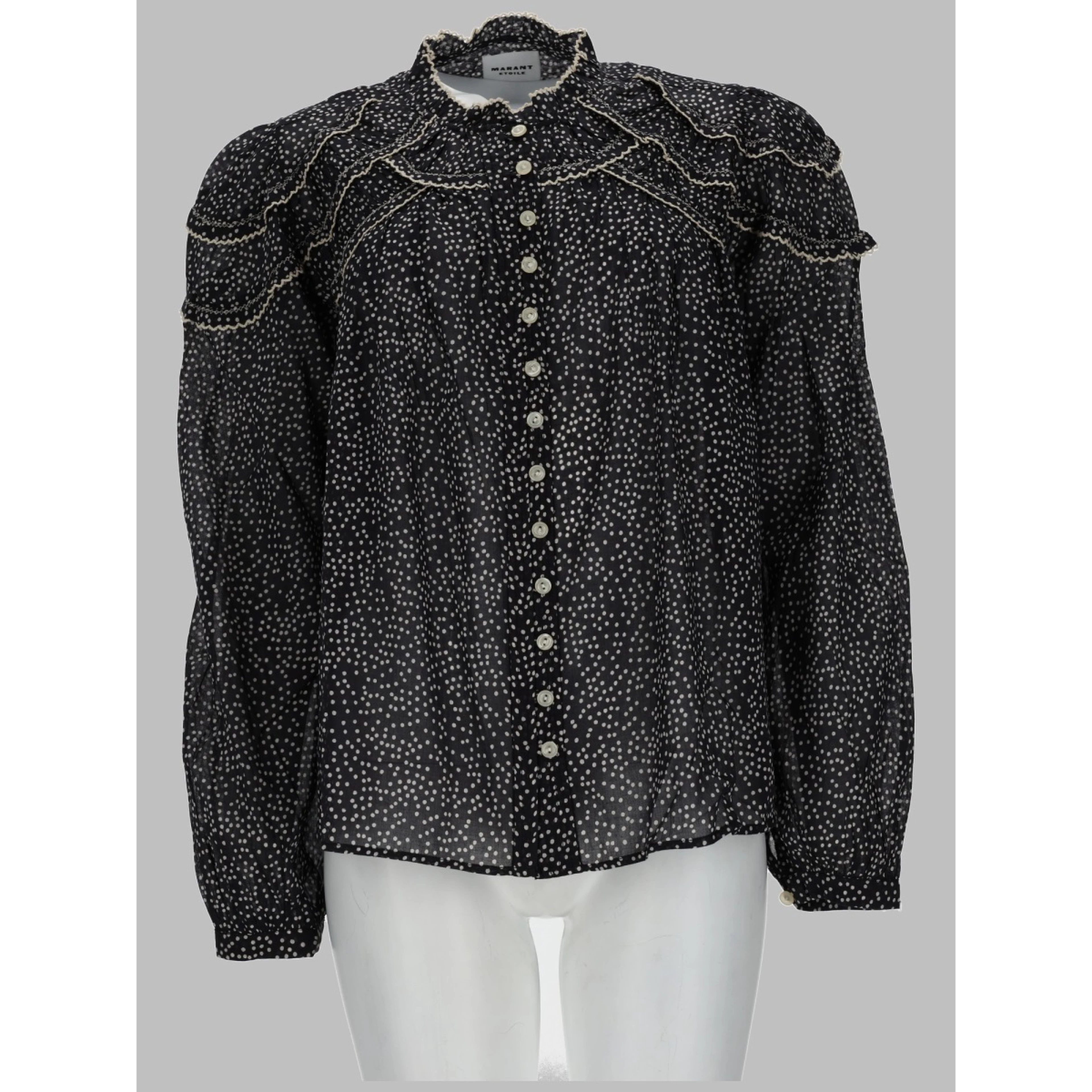 CAMICIA "CHRISTA" IN VOILE DI COTONE