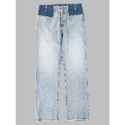 Jeans A Gamba Dritta in denim