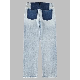 Jeans A Gamba Dritta in denim