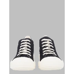 Sneaker Basse In Denim Di Cotone