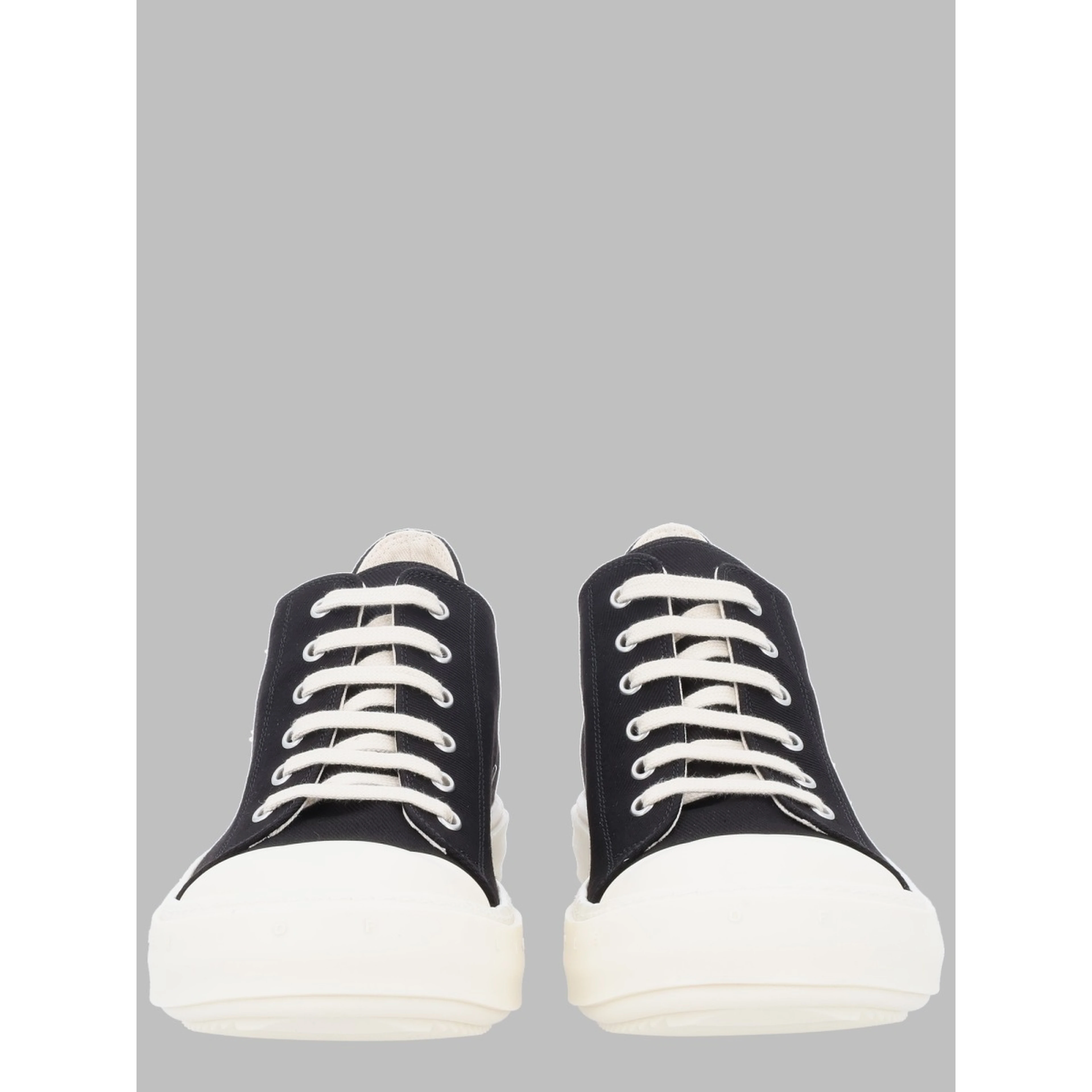 Sneaker Basse In Denim Di Cotone