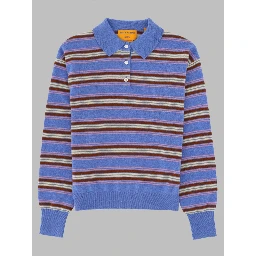 POLO "COLLEGIATE" IN MAGLIA DI CASHMERE