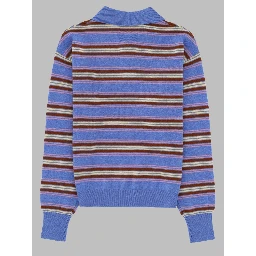 POLO "COLLEGIATE" IN MAGLIA DI CASHMERE