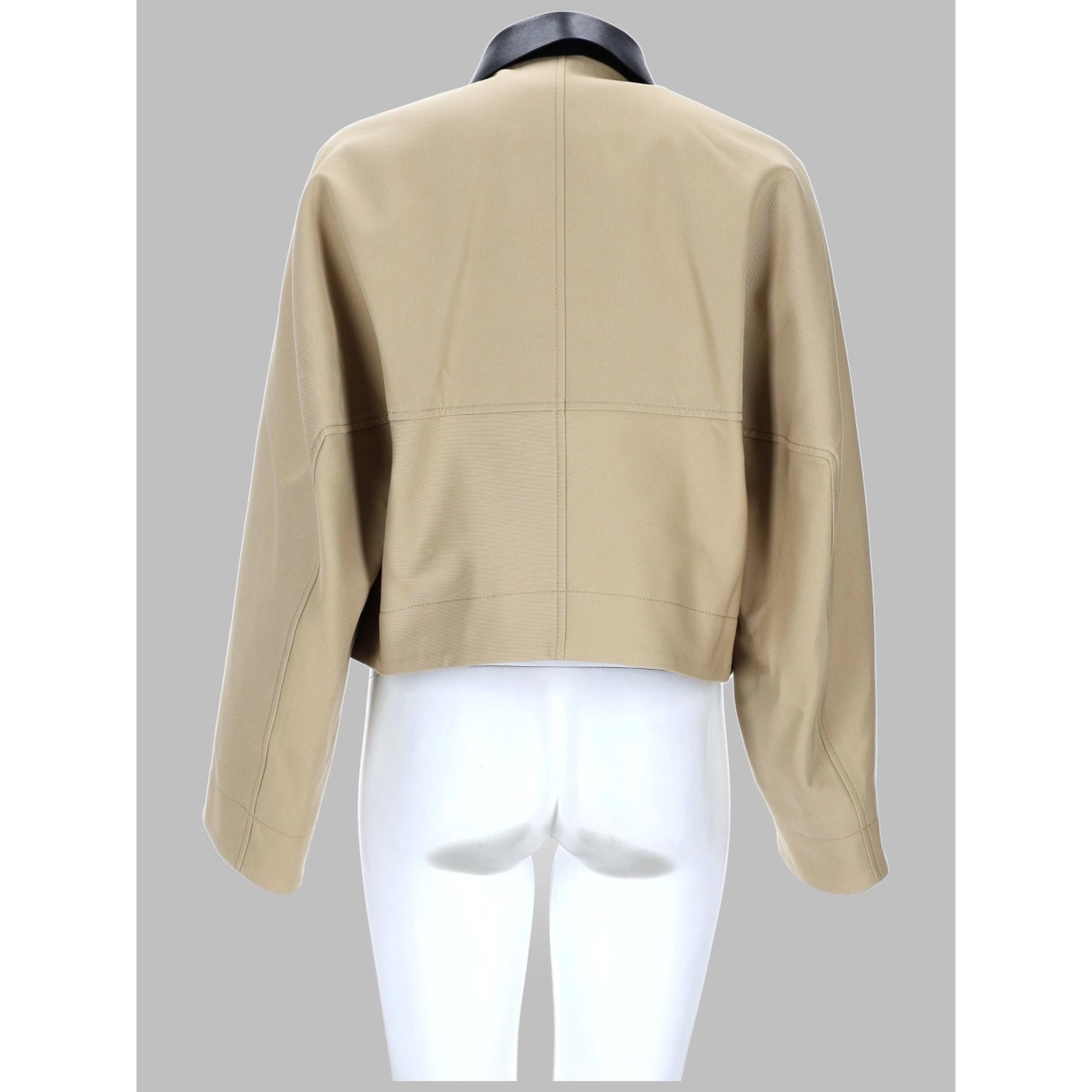 CABAN CROPPED IN COTONE E LANA
