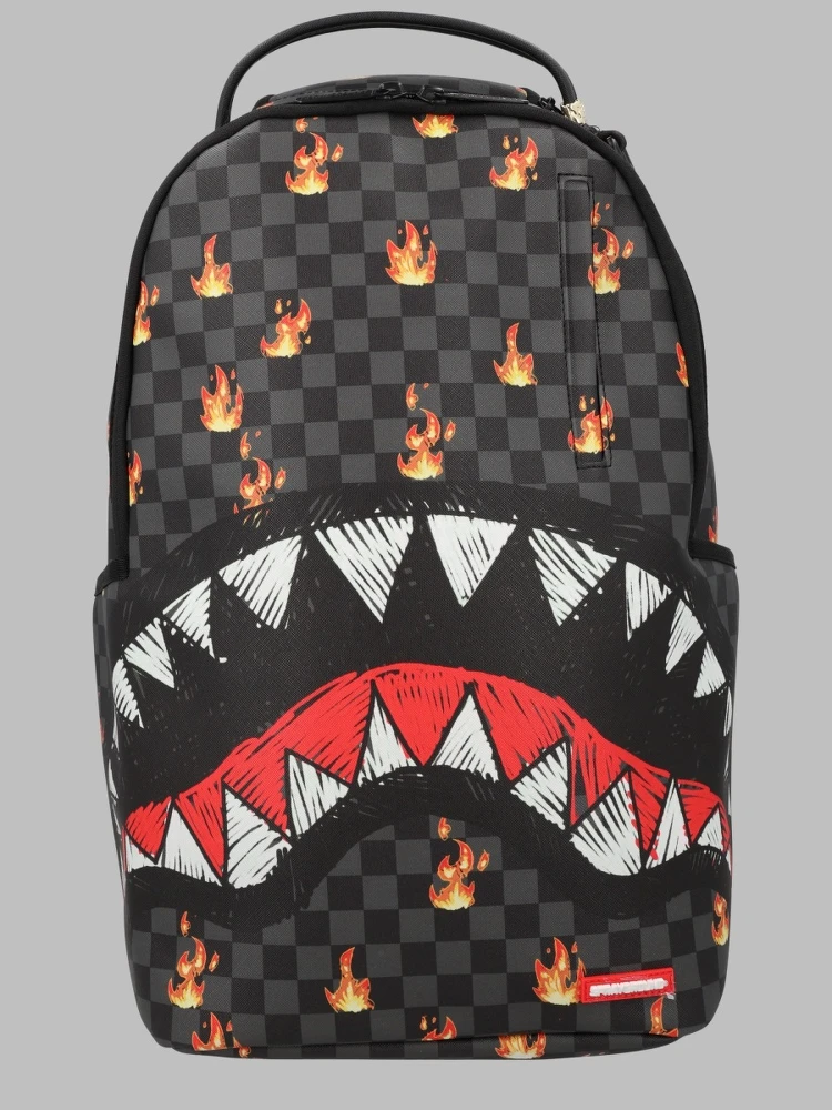 scribble fire check backpack