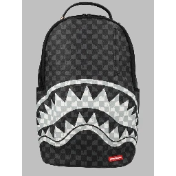 ZAINO "BLACK AND WHITE DRIP CHECK SHARK"