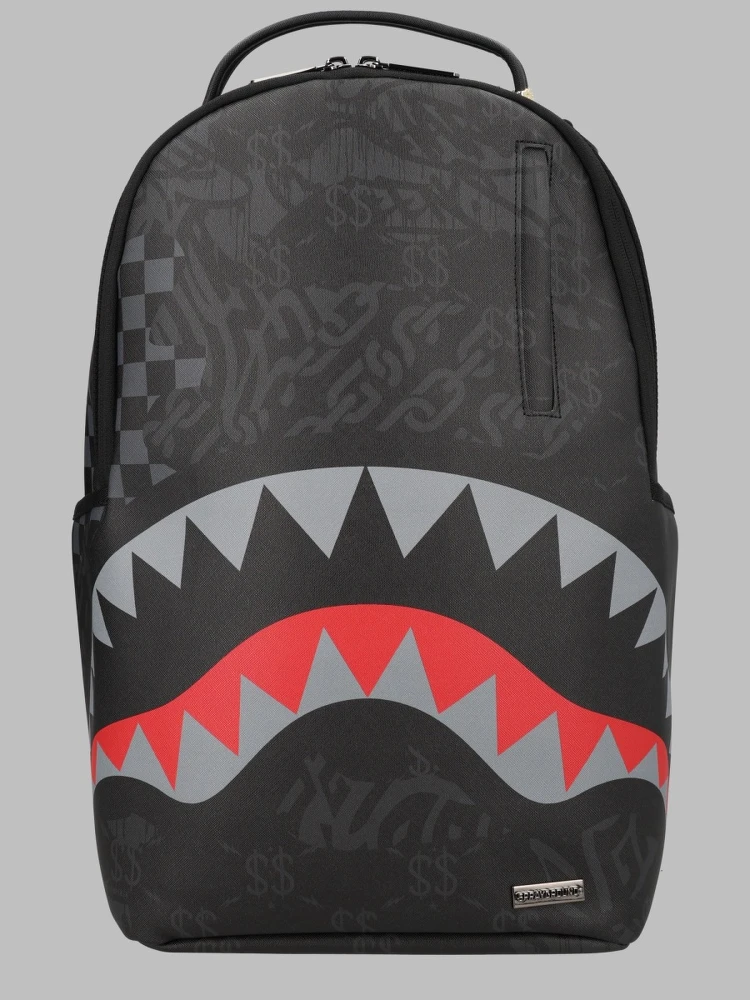4am red shark backpack