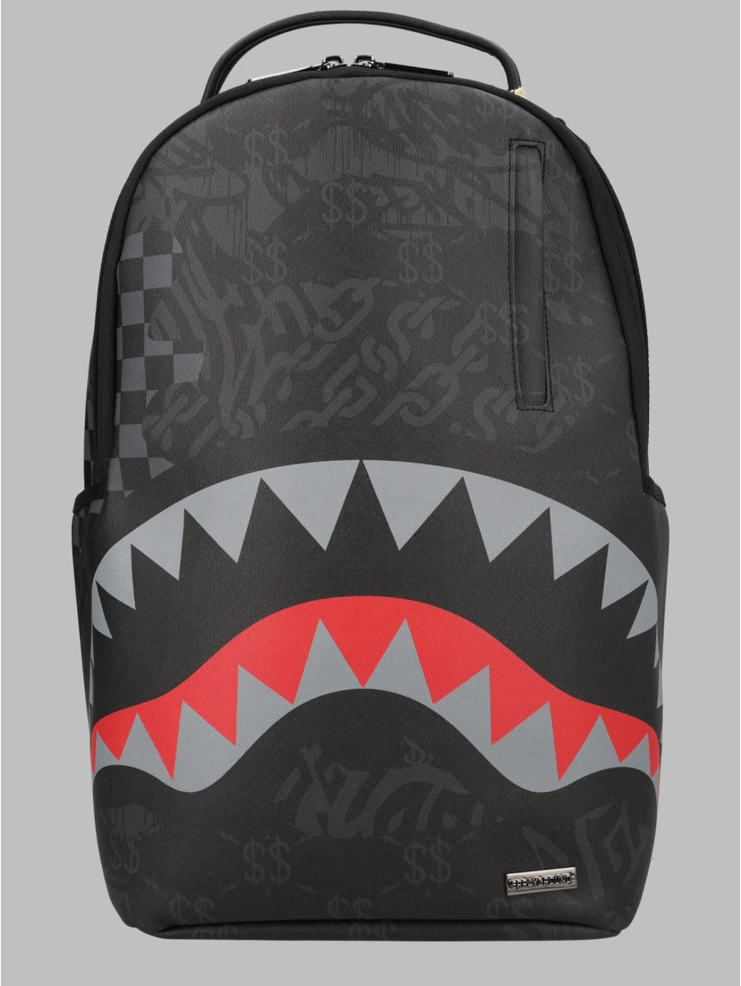 4am red shark backpack