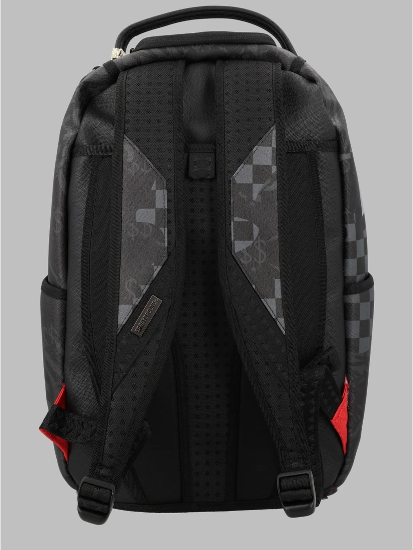 4am red shark backpack