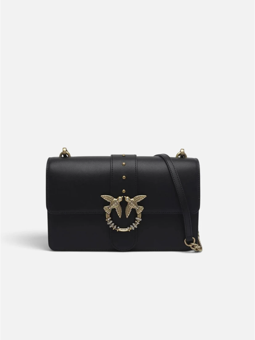 PINKO ONE CLASSIC NEW BUCKLE handbag