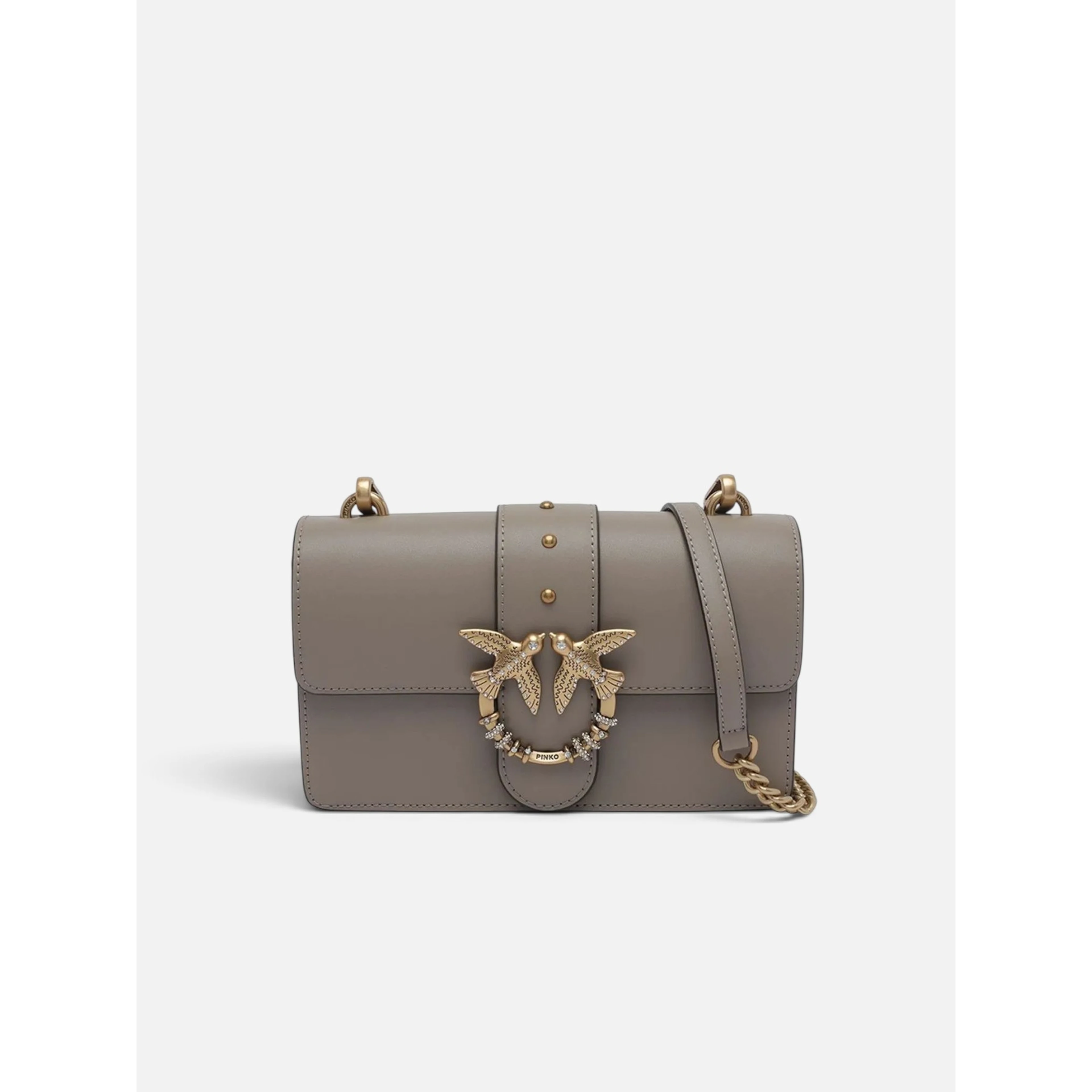 PINKO ONE MINI NEW BUCKLE handbag