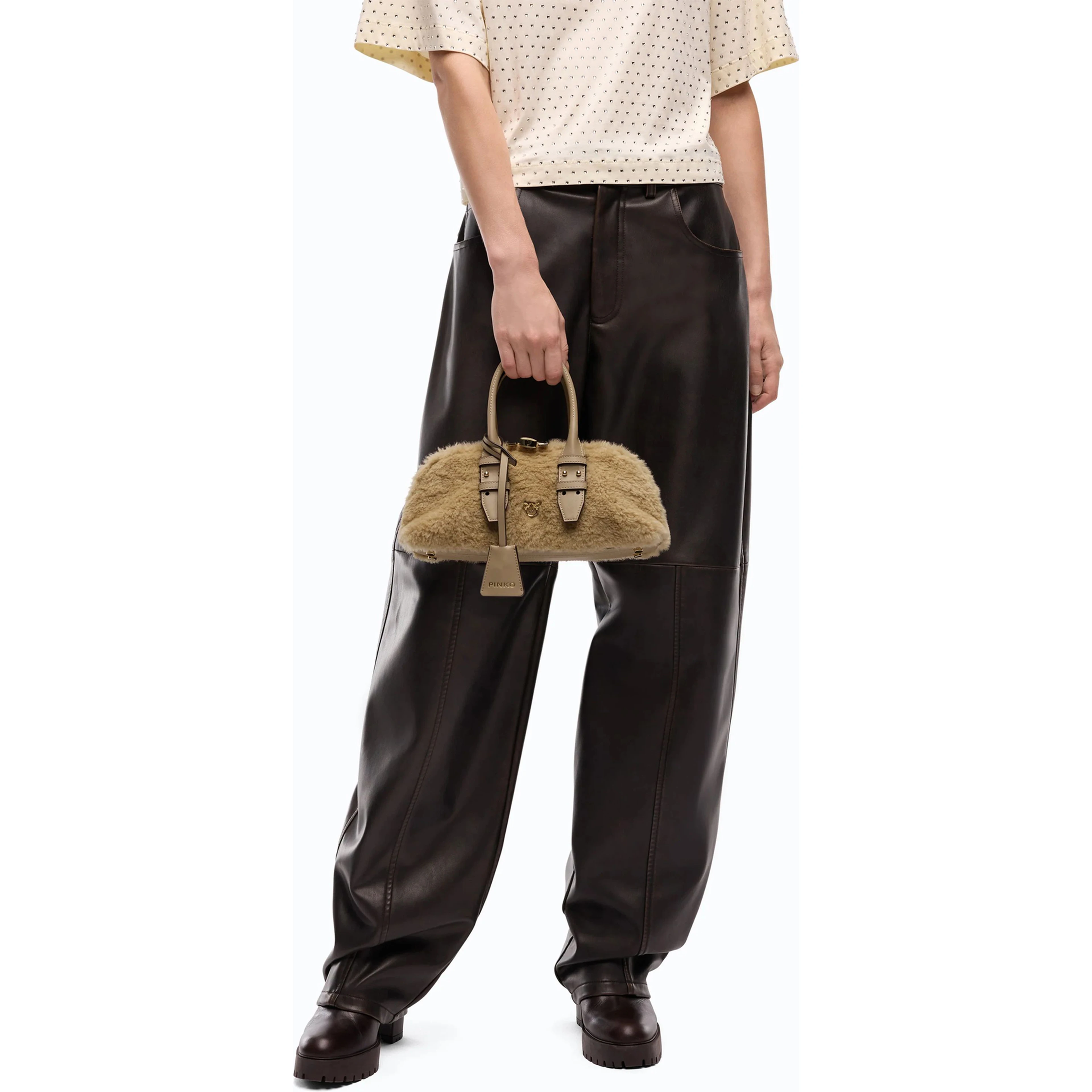 PINKO BOWLING bag