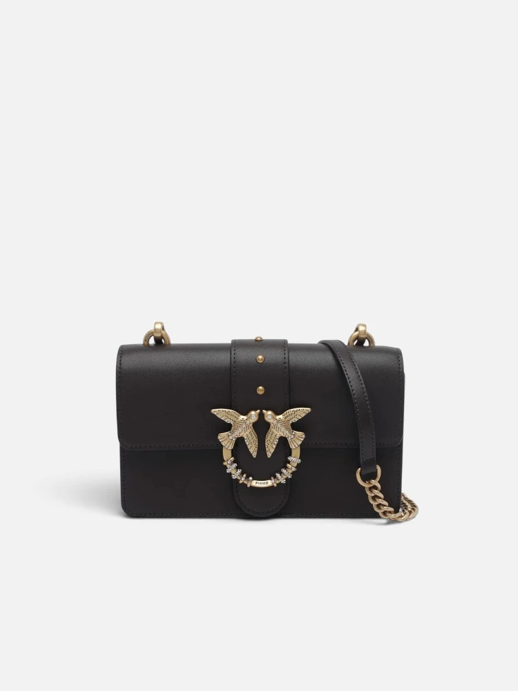 PINKO ONE MINI NEW BUCKLE handbag