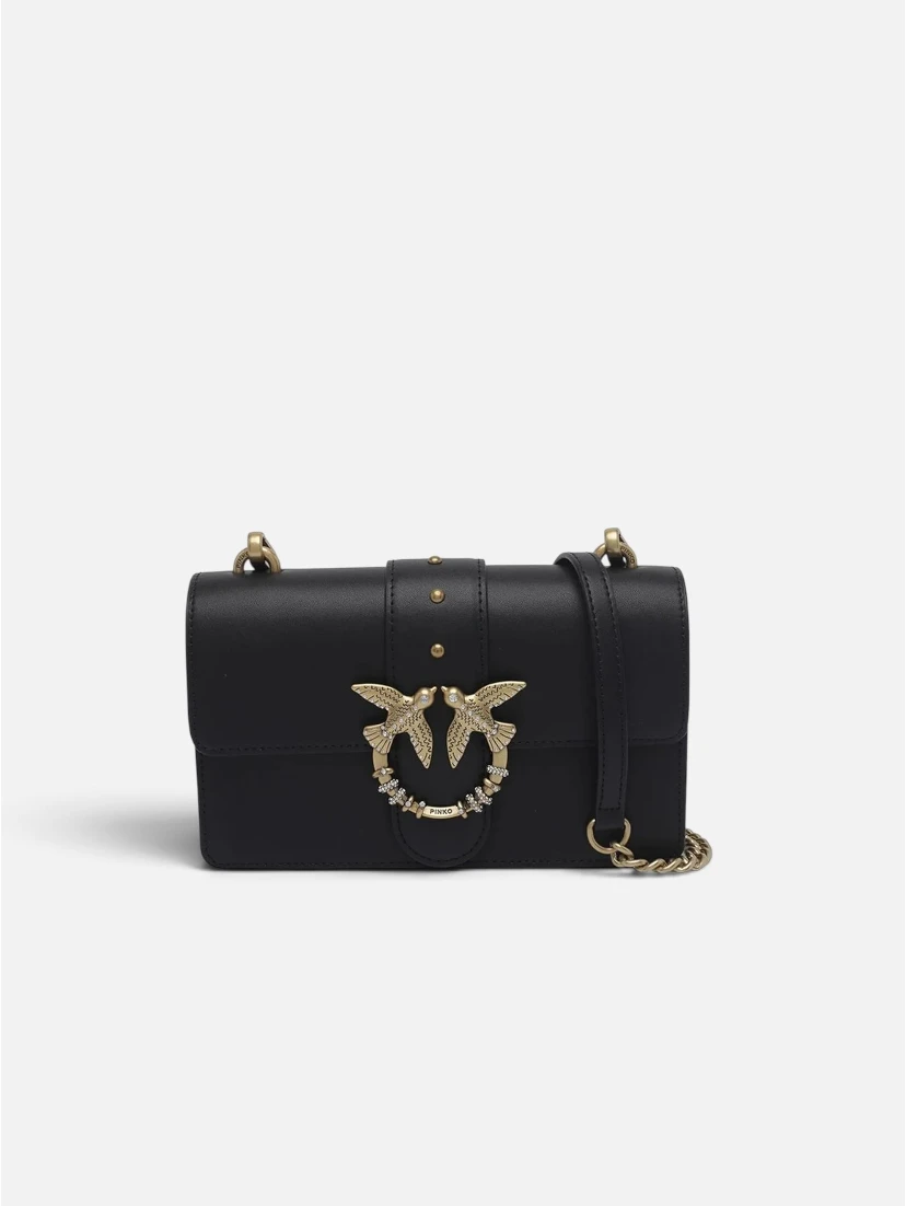 PINKO ONE MINI NEW BUCKLE handbag