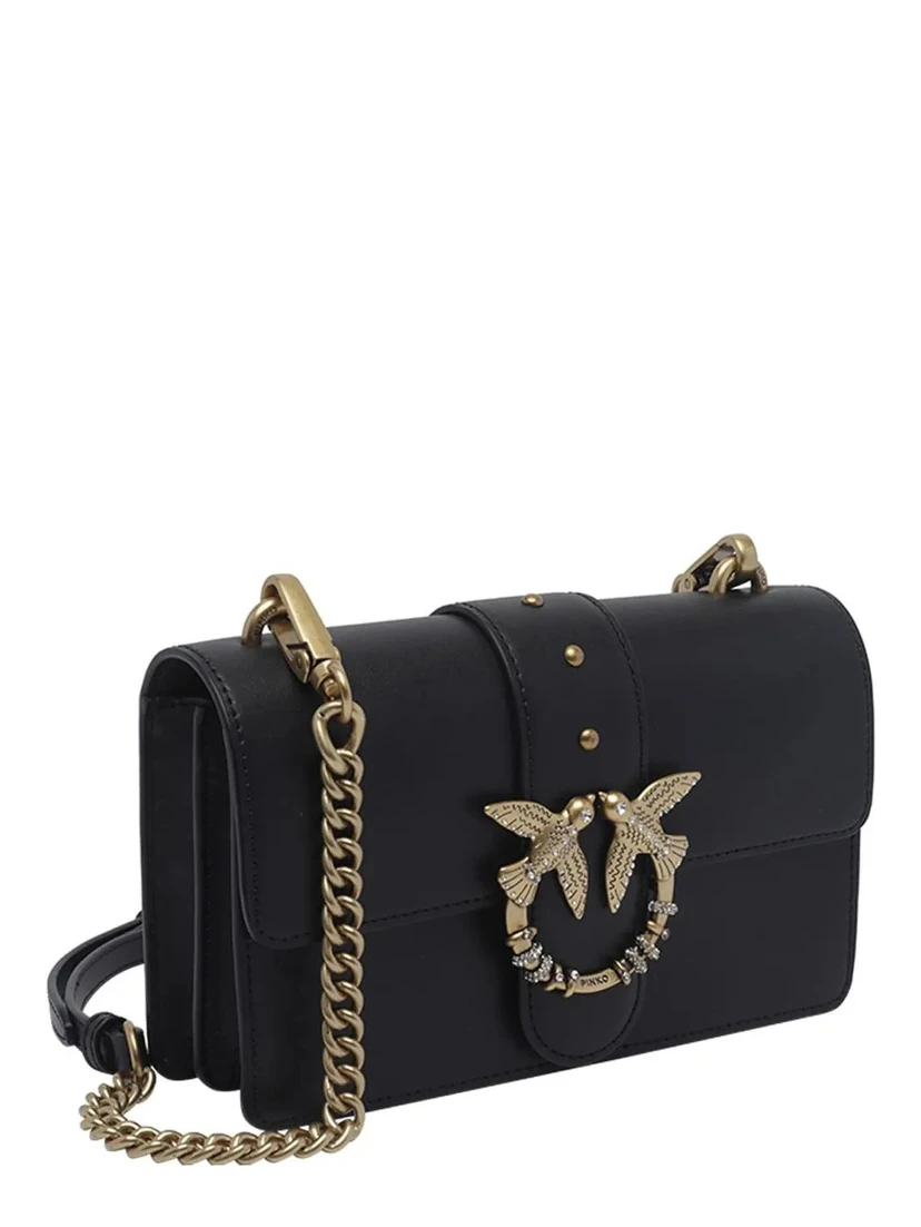 PINKO ONE MINI NEW BUCKLE handbag