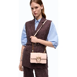 PINKO ONE MINI NEW BUCKLE handbag