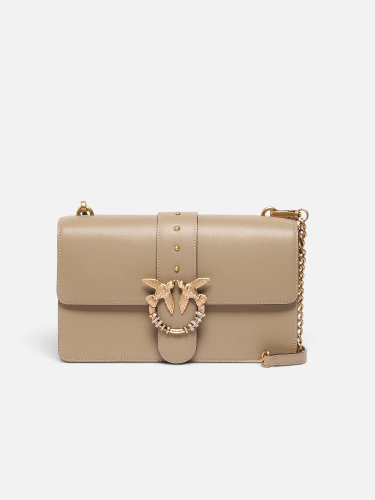 PINKO ONE CLASSIC NEW BUCKLE handbag