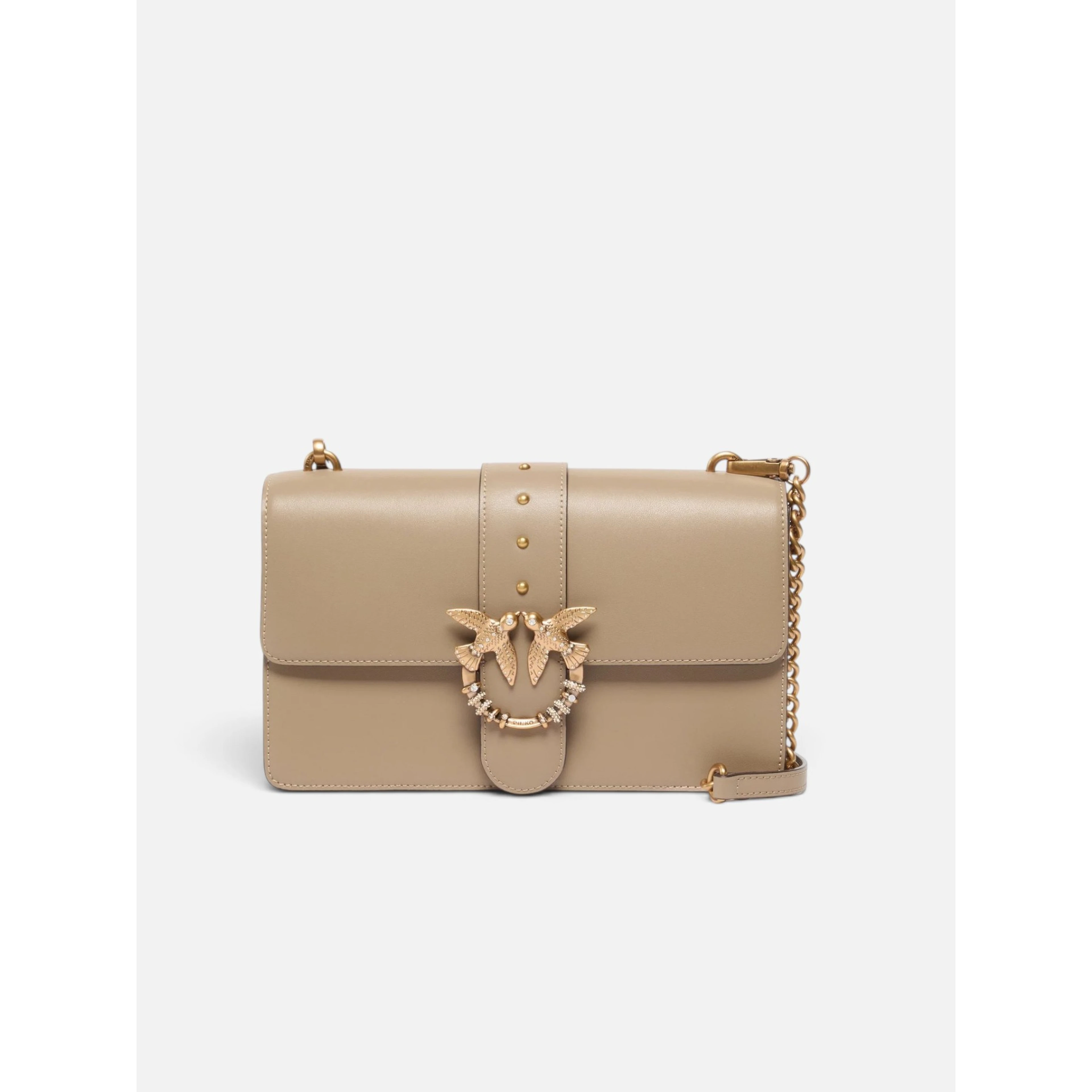PINKO ONE CLASSIC NEW BUCKLE handbag