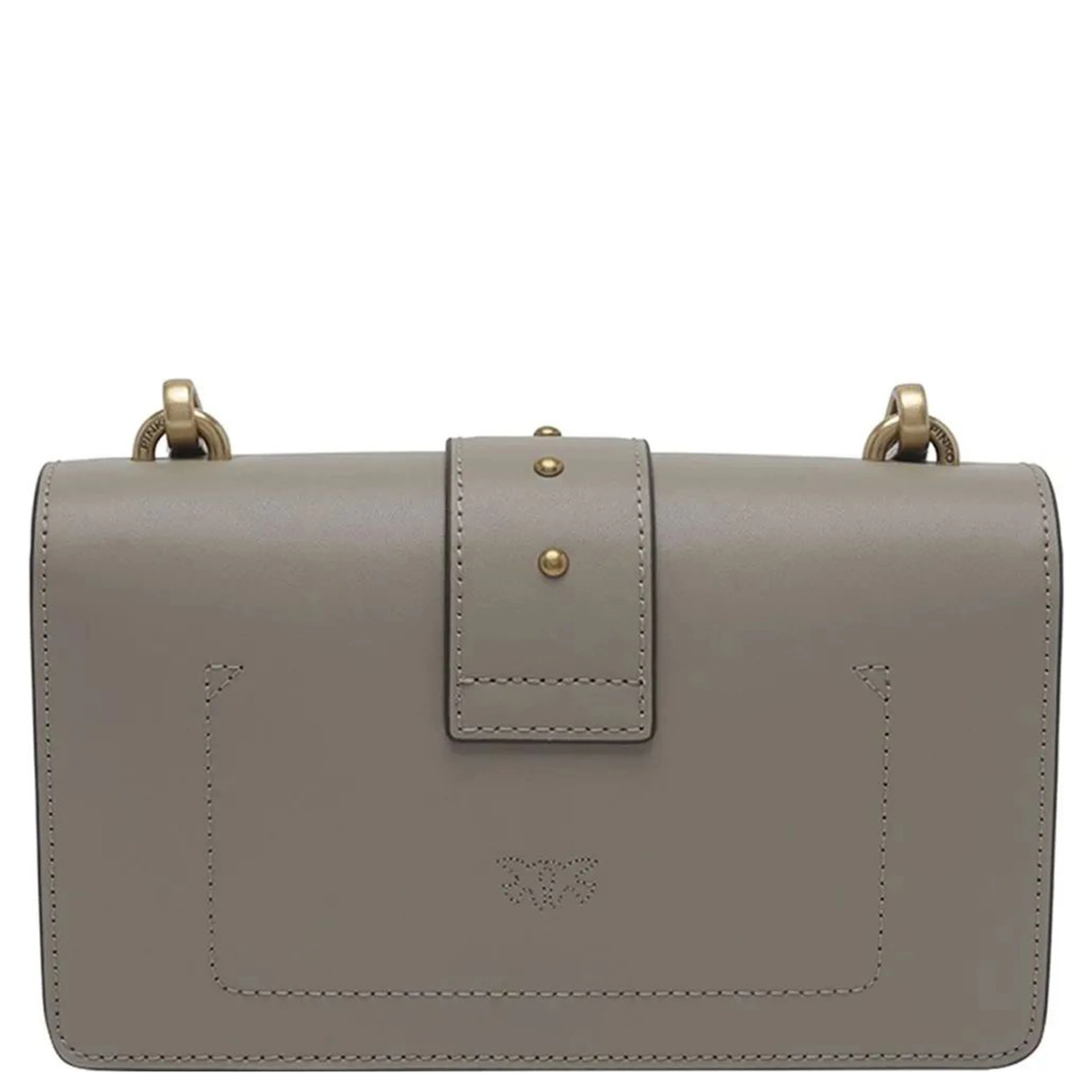 PINKO ONE MINI NEW BUCKLE handbag