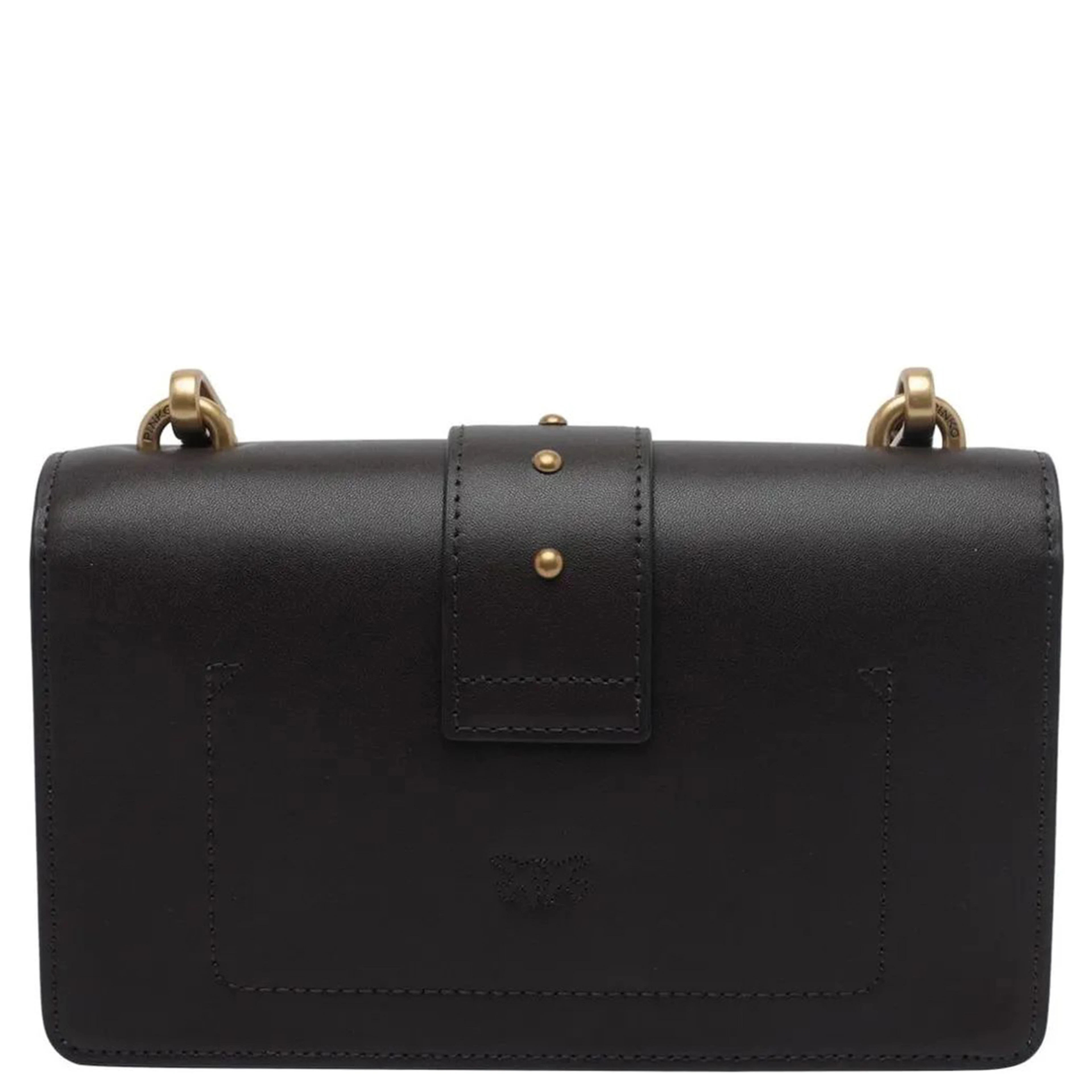 PINKO ONE MINI NEW BUCKLE handbag