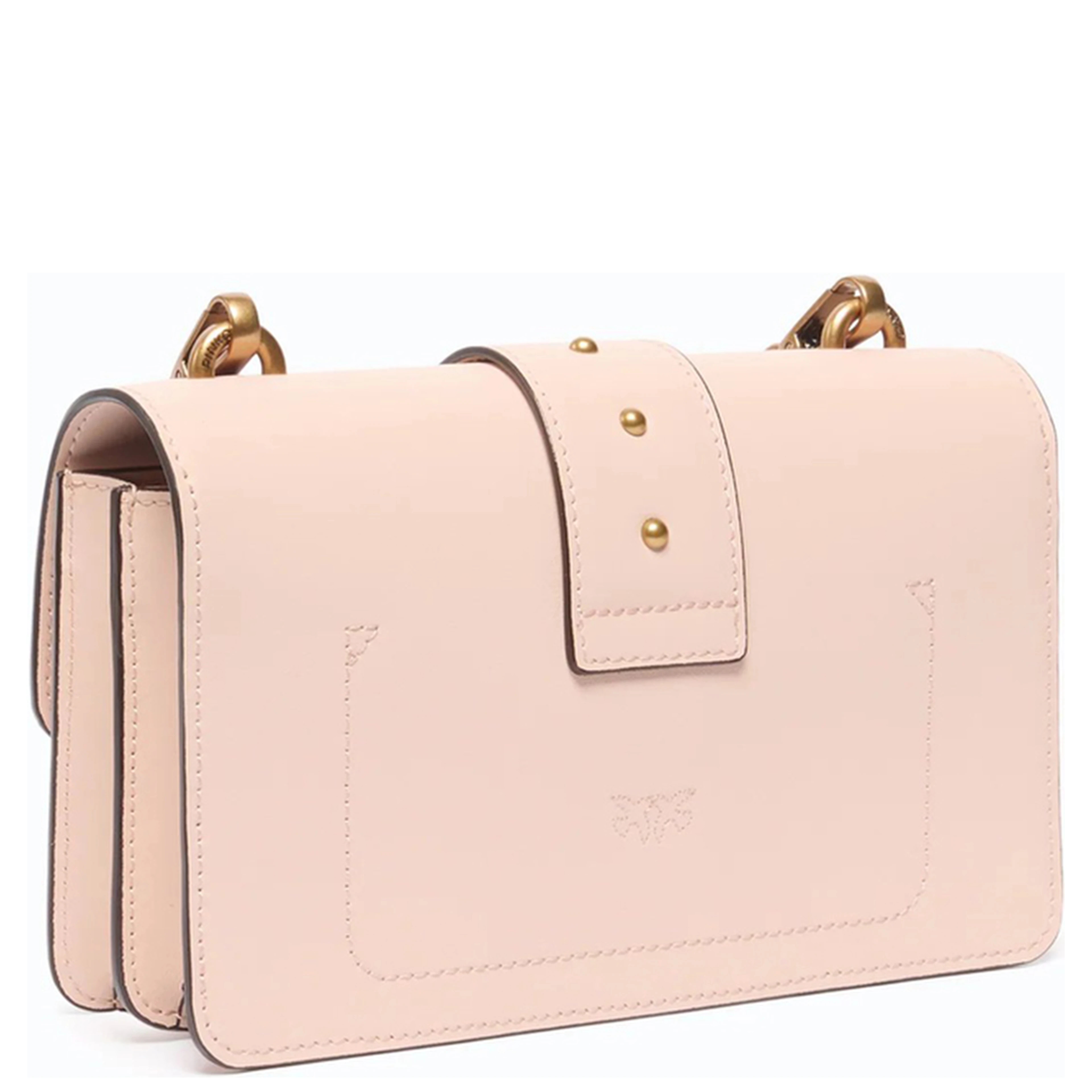 PINKO ONE MINI NEW BUCKLE handbag