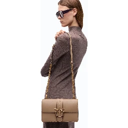 PINKO ONE CLASSIC NEW BUCKLE handbag