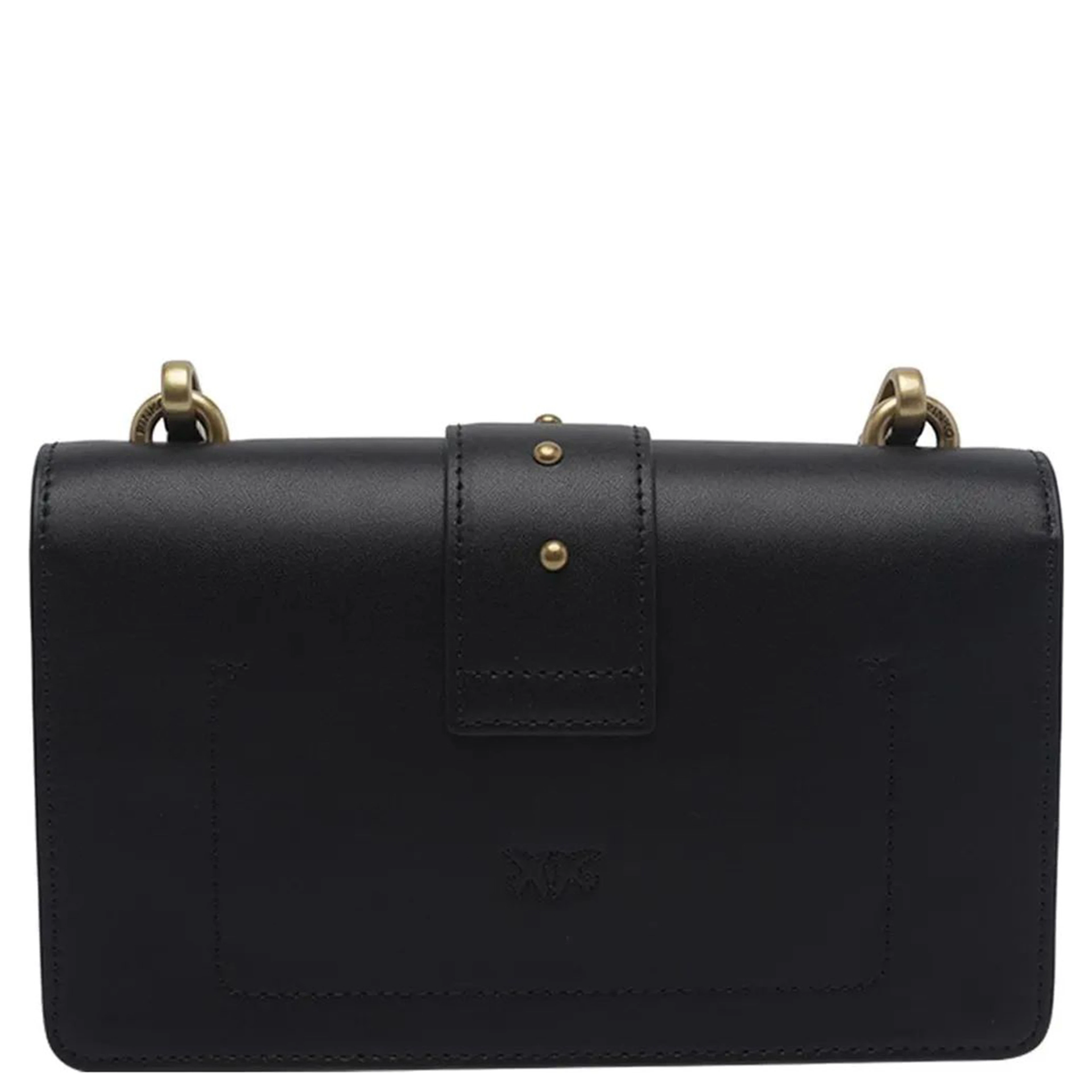 PINKO ONE MINI NEW BUCKLE handbag