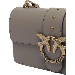 PINKO ONE MINI NEW BUCKLE handbag