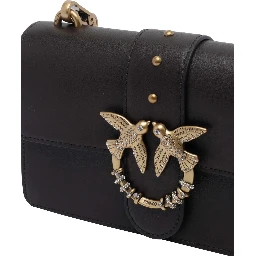 PINKO ONE MINI NEW BUCKLE handbag
