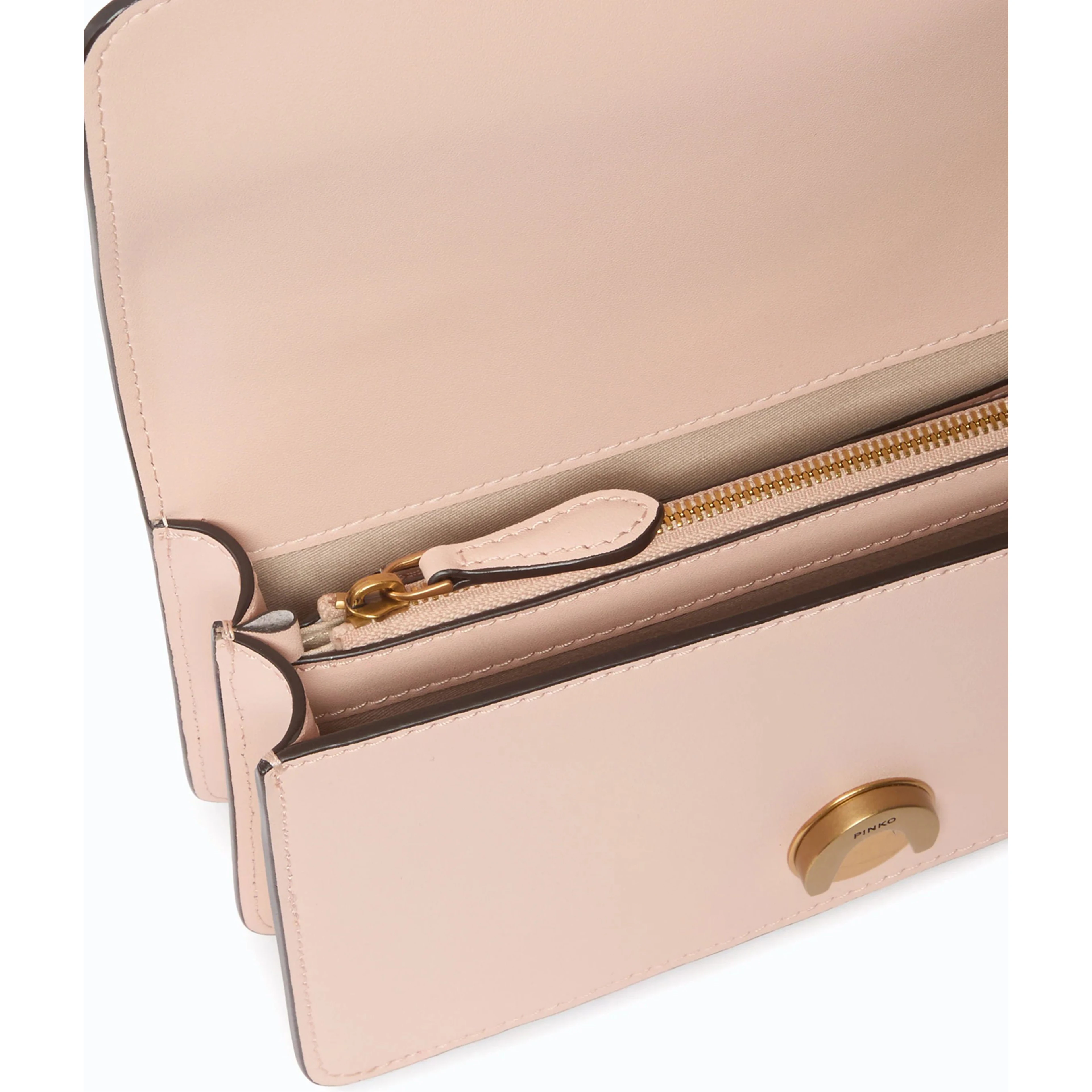 PINKO ONE MINI NEW BUCKLE handbag