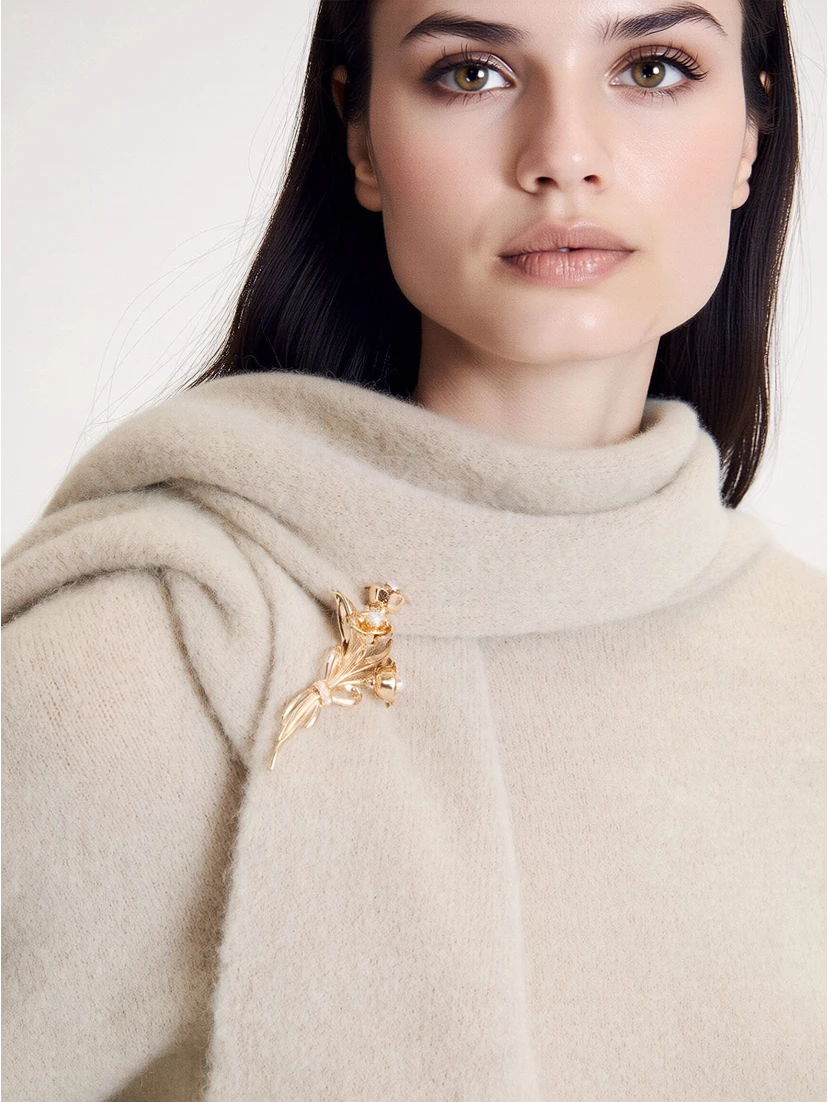 MARELLA MLLPALOMBA brooch