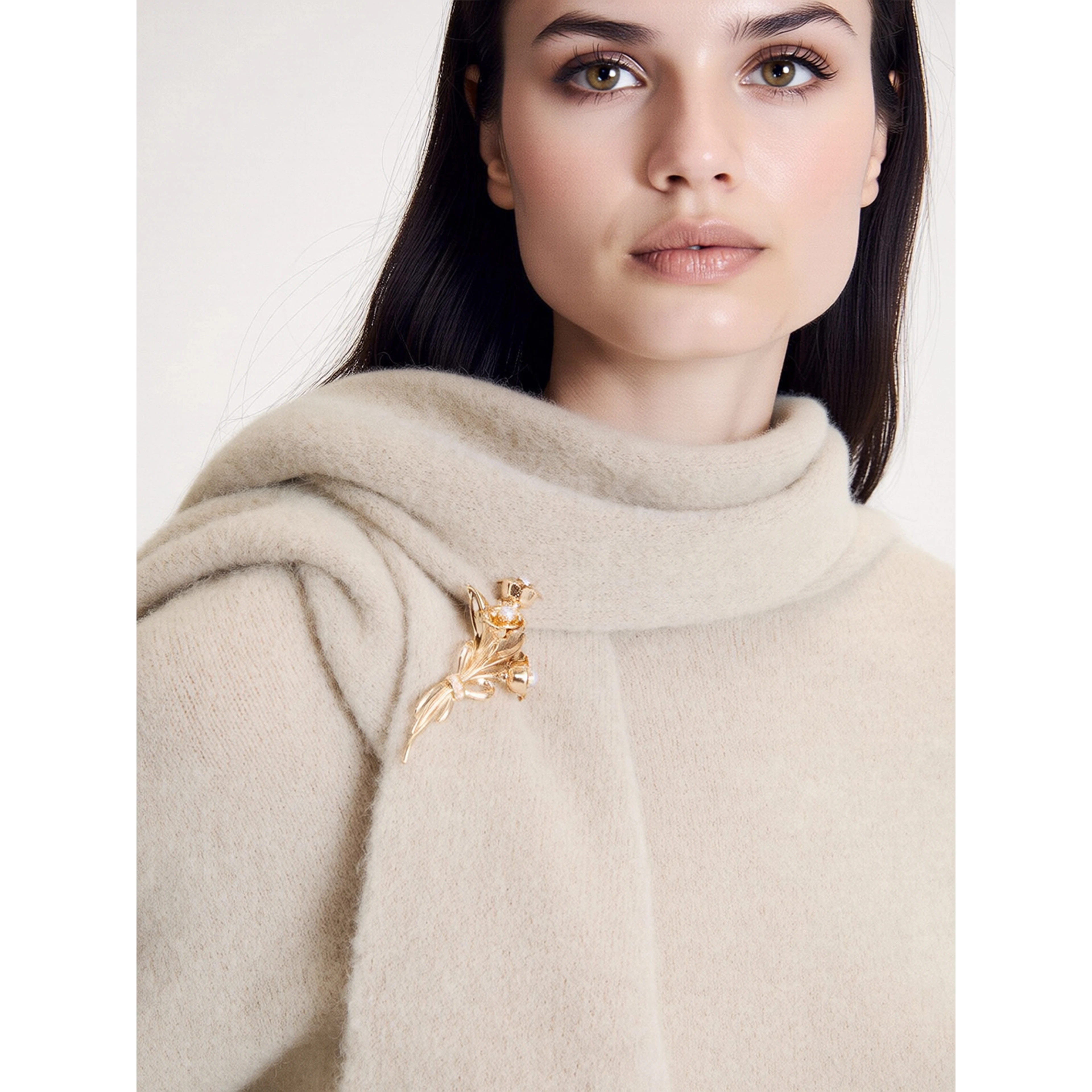 MARELLA MLLPALOMBA brooch