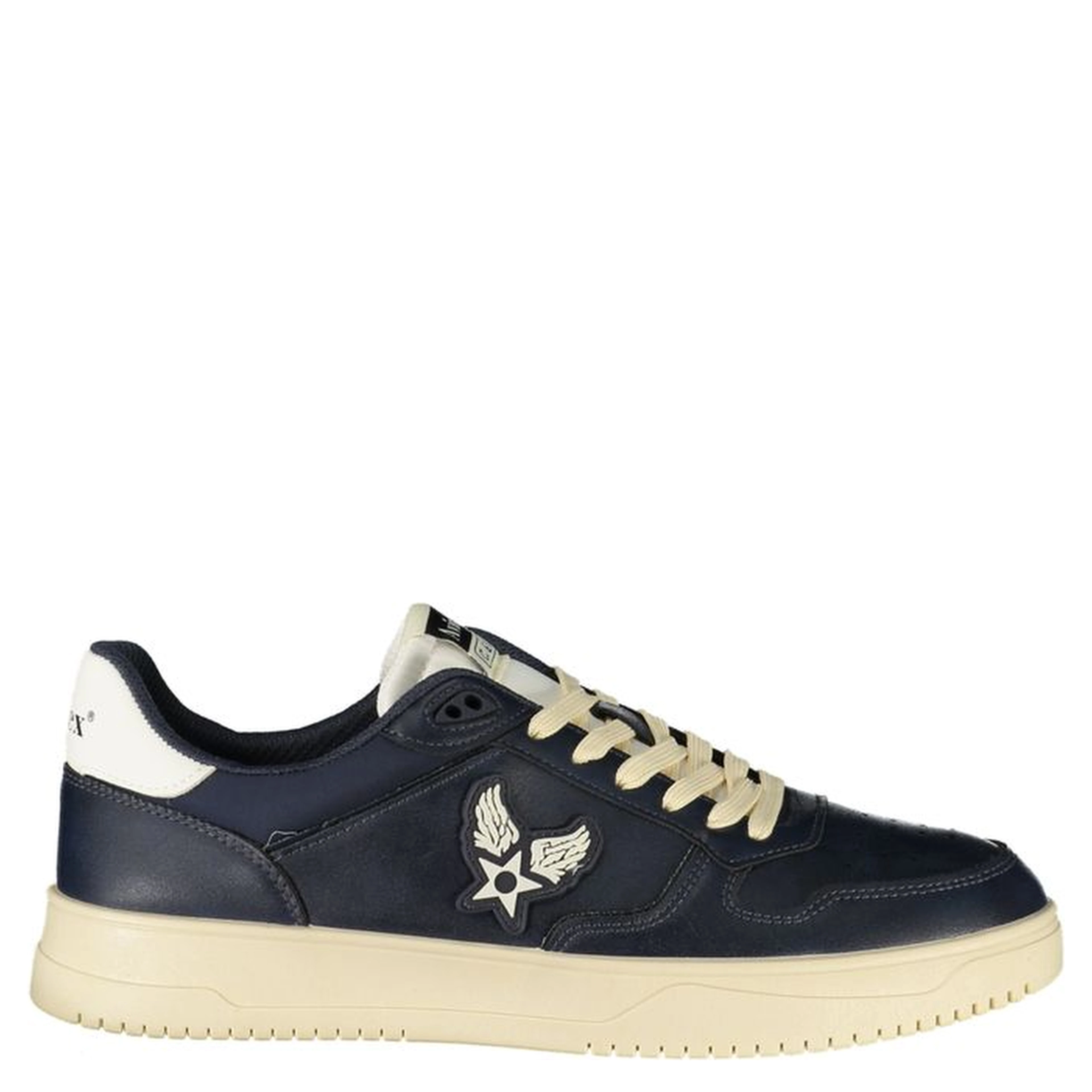 Blue Polyurethane Men's Sneaker