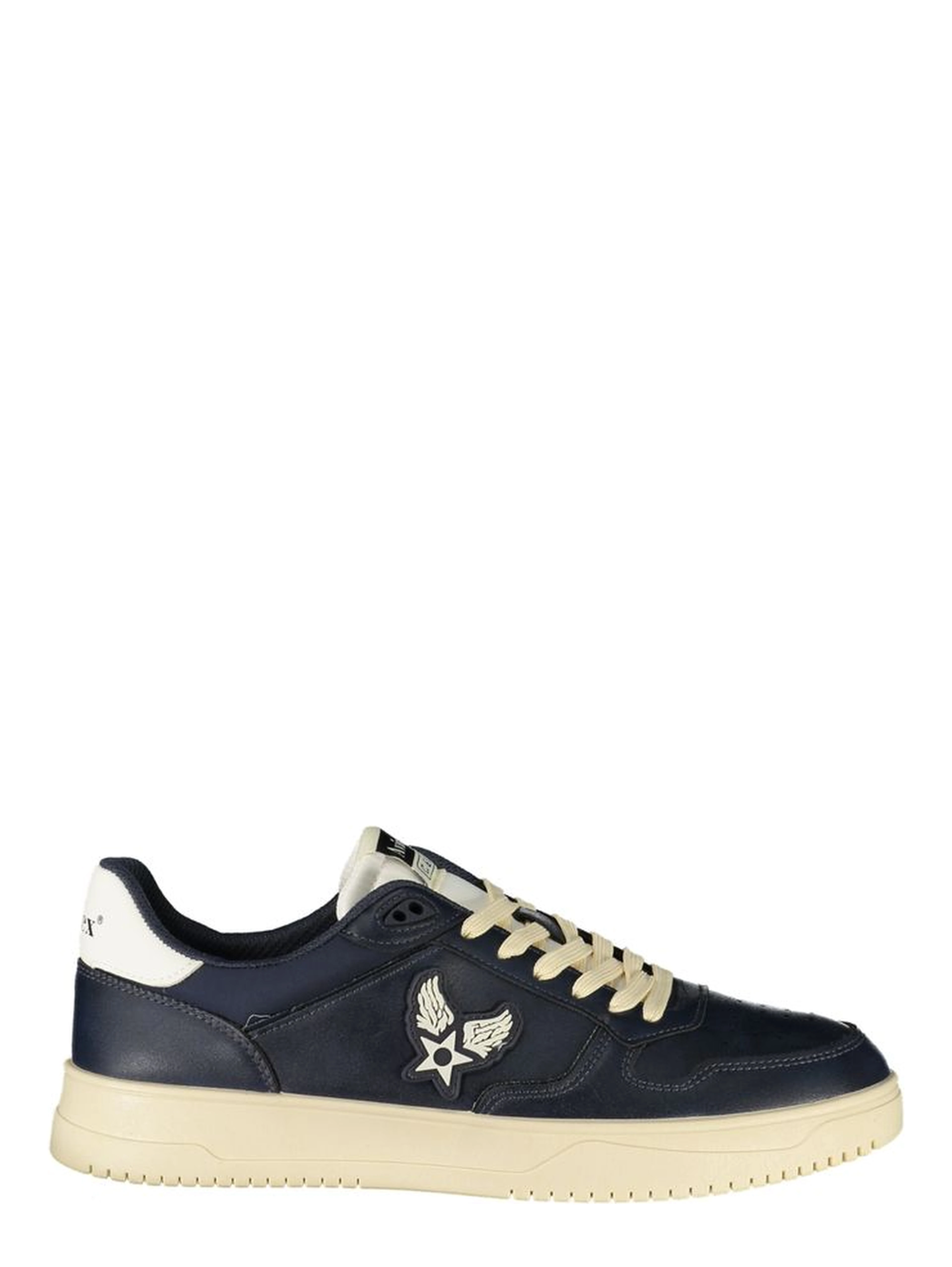 Blue Polyurethane Men's Sneaker