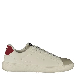 White Polyurethane Men's Sneaker