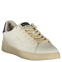Bianco Polyurethane Uomo Sneaker