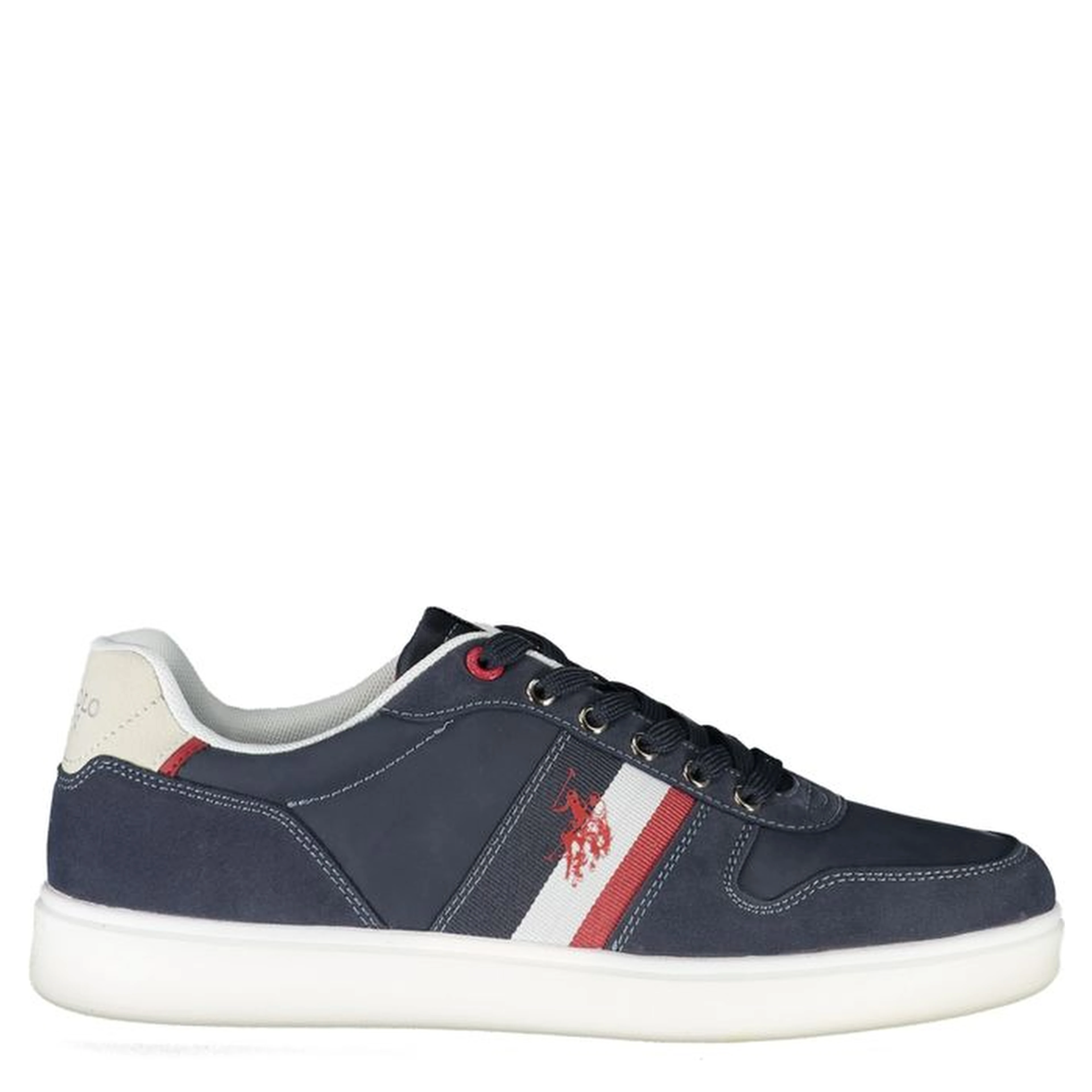 Blue Polyurethane Men's Sneaker