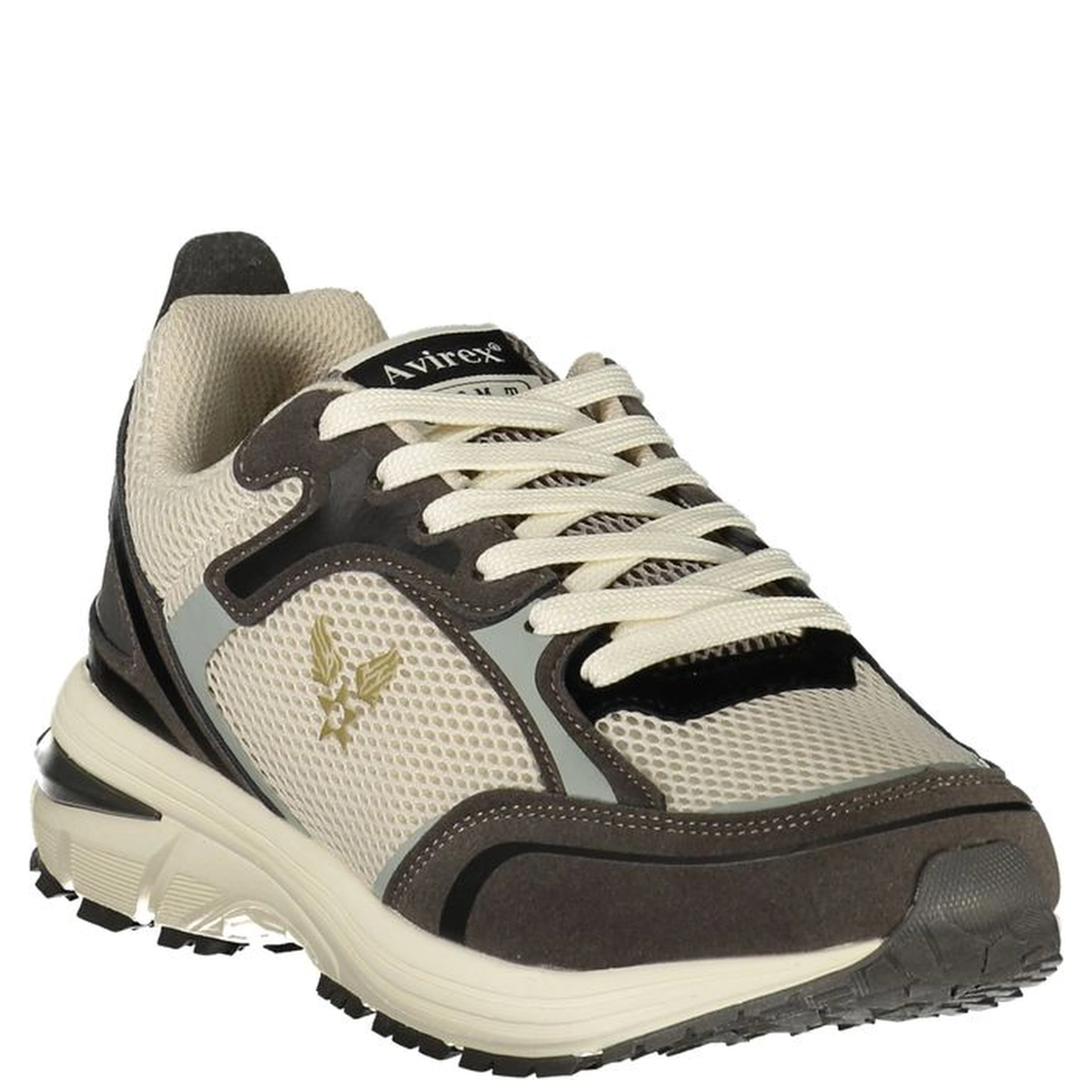 Bianco Polyurethane Uomo Sneaker