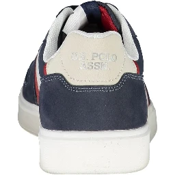 Blue Polyurethane Men's Sneaker