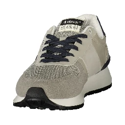 Gray Polyurethane Men's Sneaker