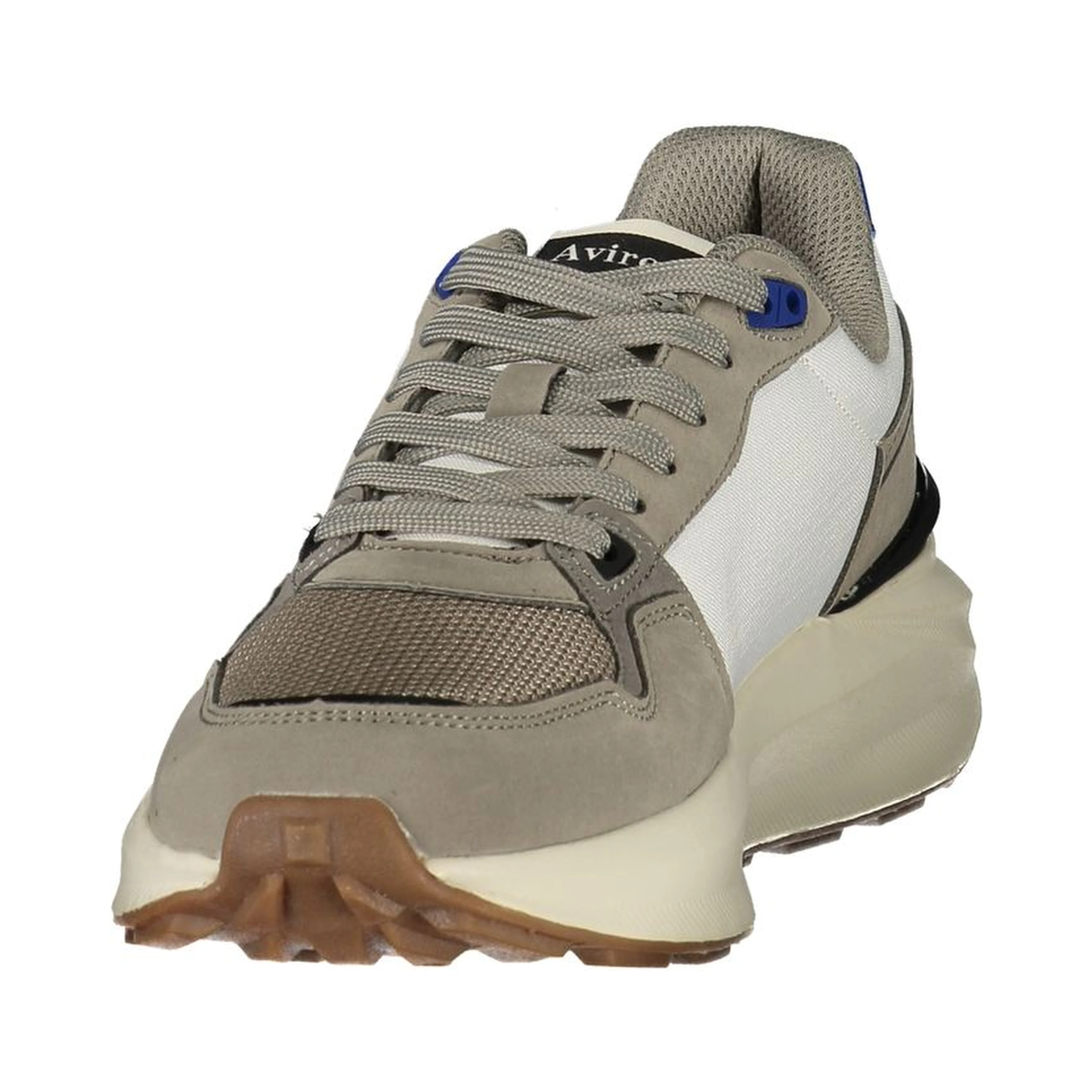 White Polyester Men's Sneaker
