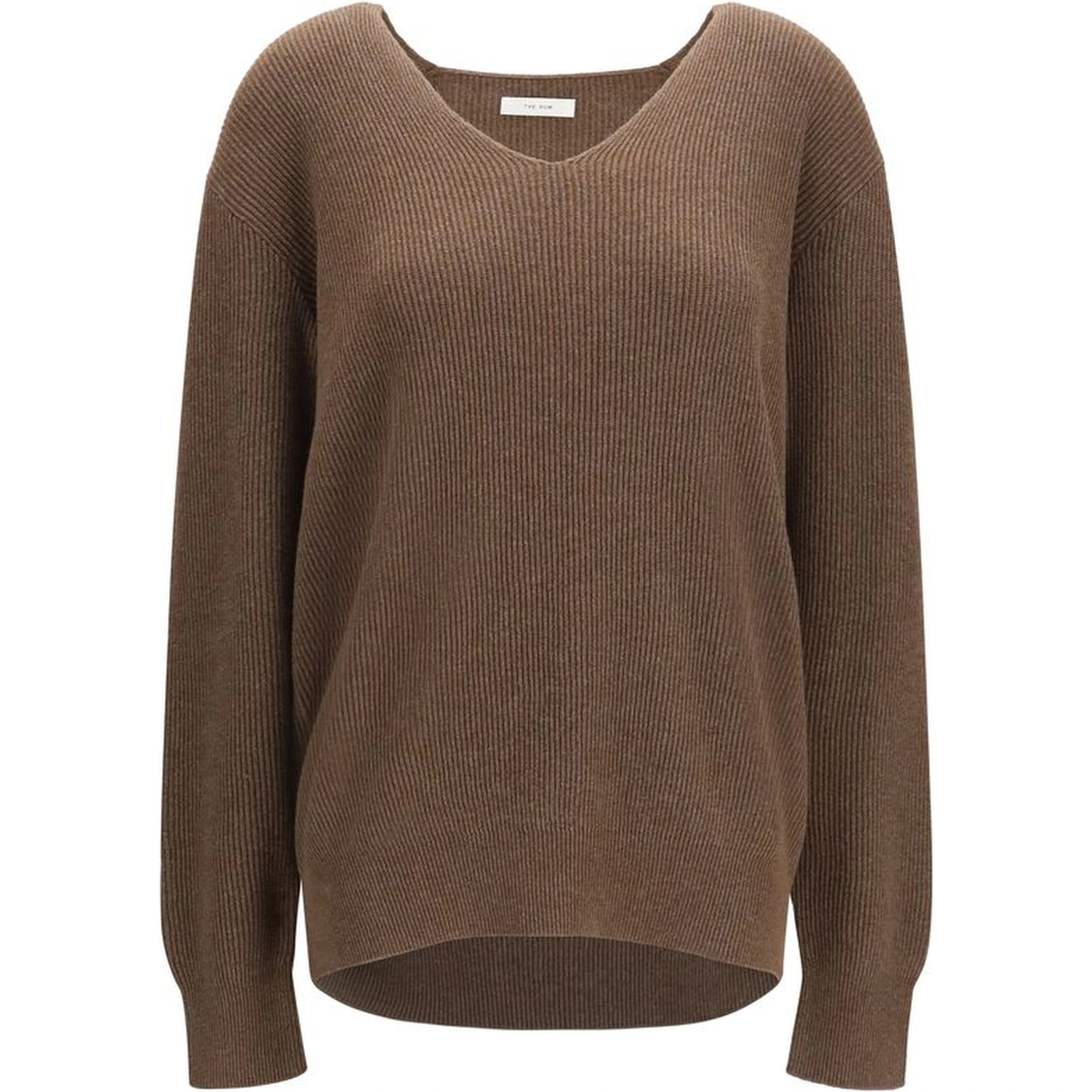 Brown Cotton Sweatshirt